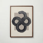 Charcoal Infinity Poster – valnötsram