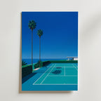 Coastal Court Poster – canvas utan passepartout