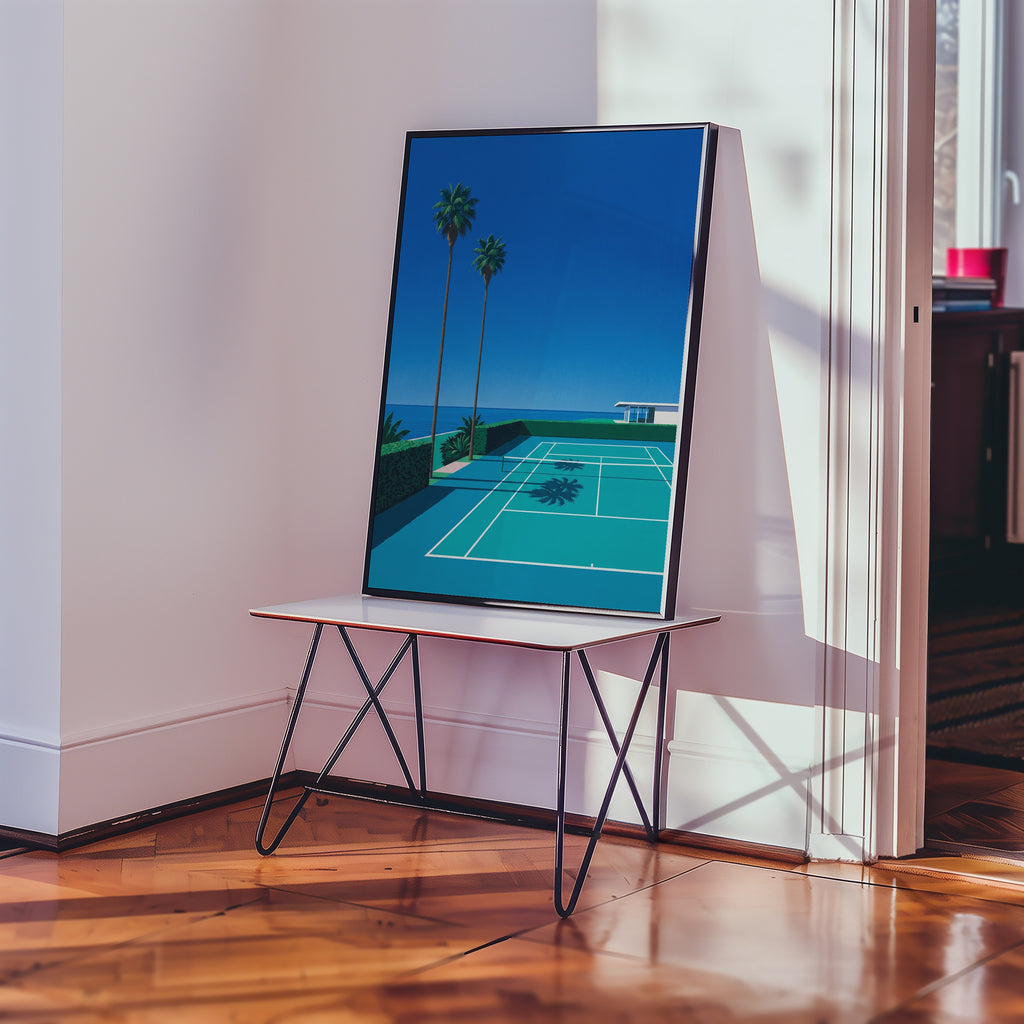 Coastal Court Poster – i rum 1
