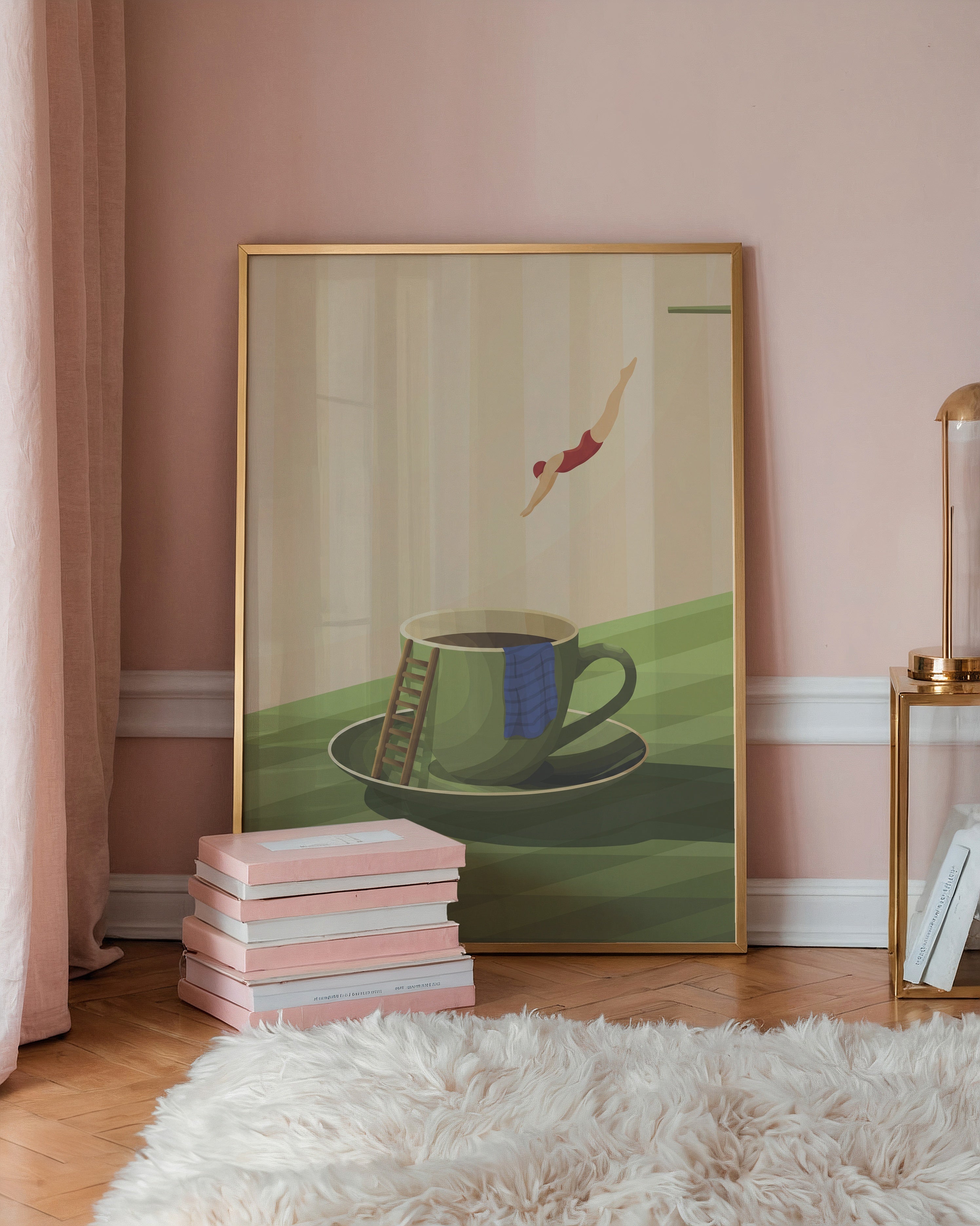 Coffee Dive Poster – i rum 5
