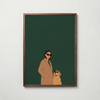 Cool Duo Poster – valnötsram