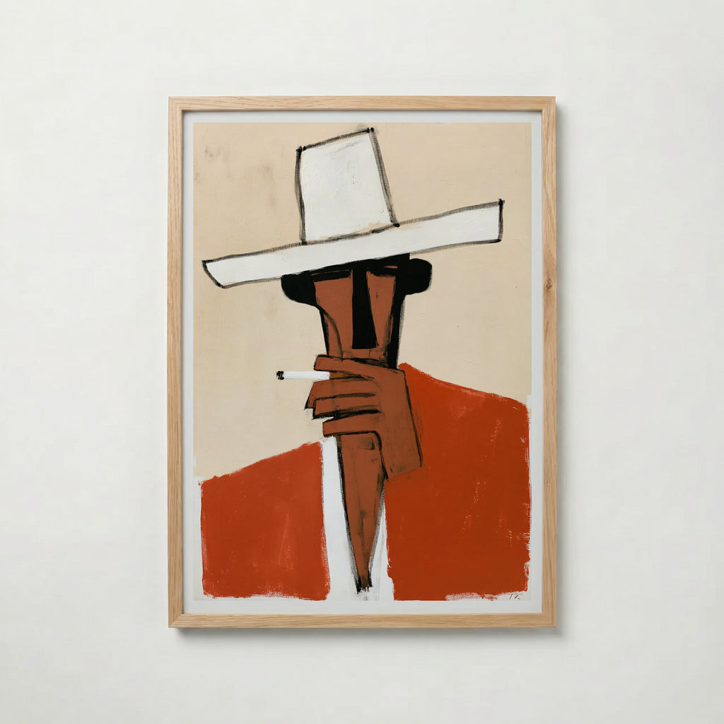 Cowboy Smoke Poster – ekram