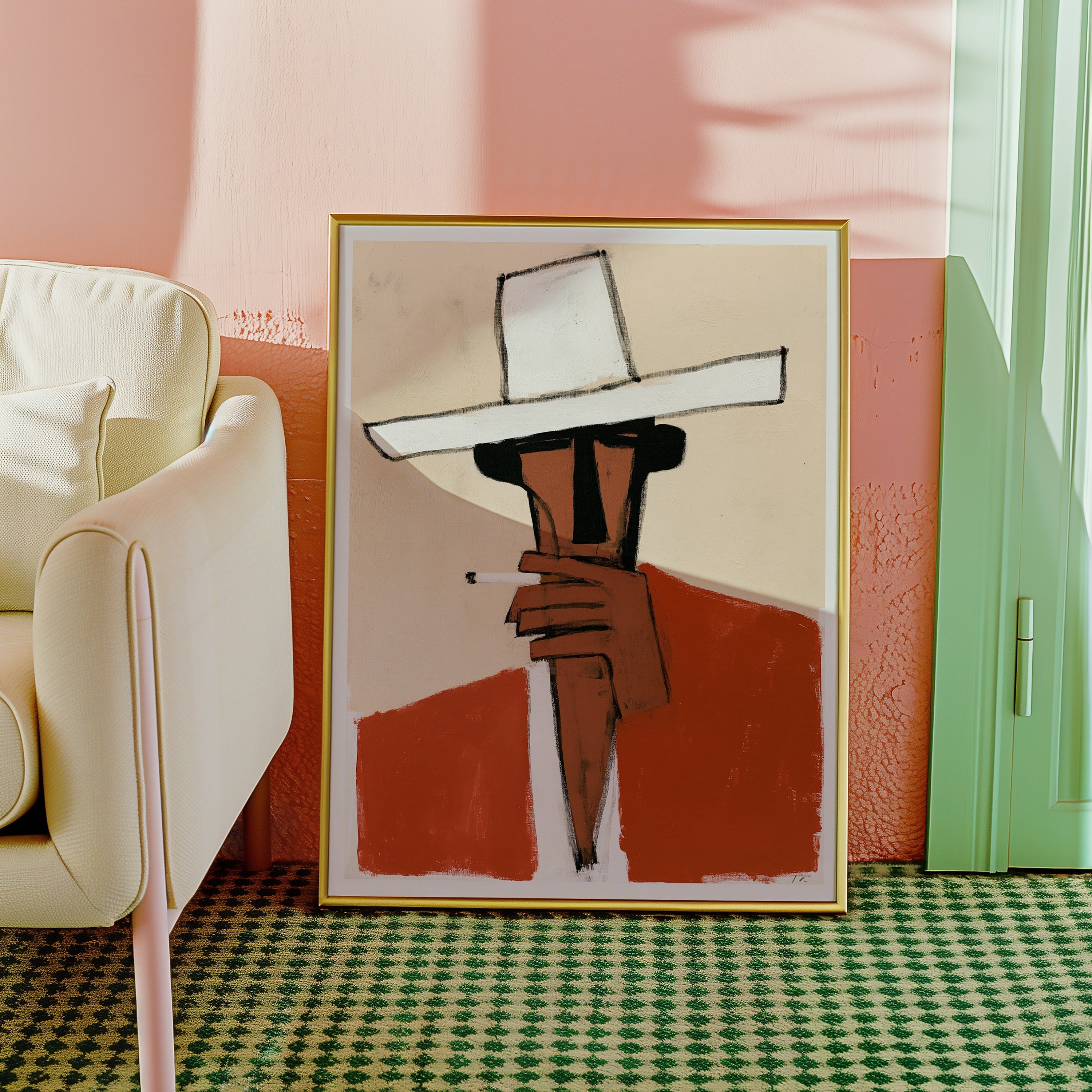 Cowboy Smoke Poster – i rum 4