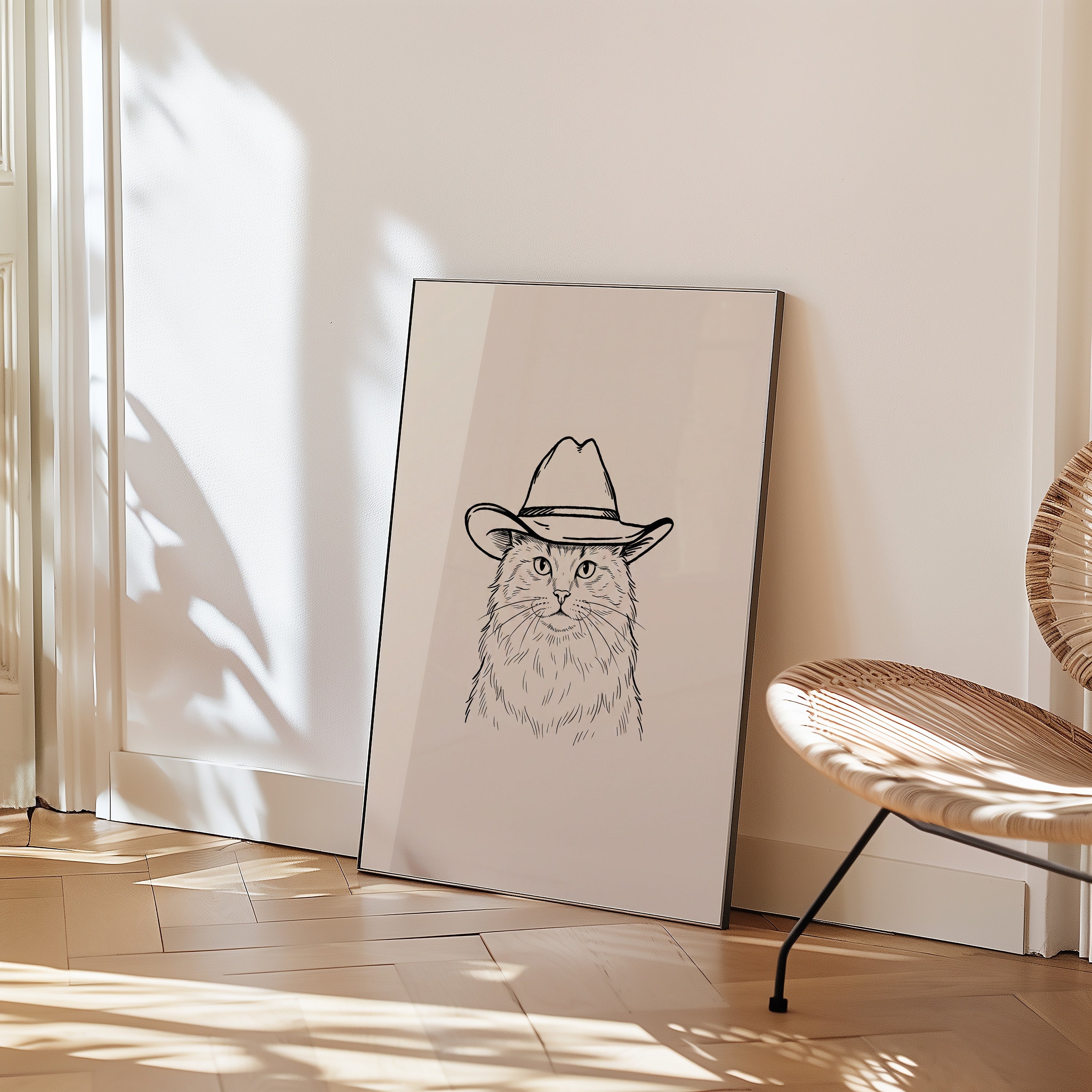 Cowboy Cat Poster – i rum 3