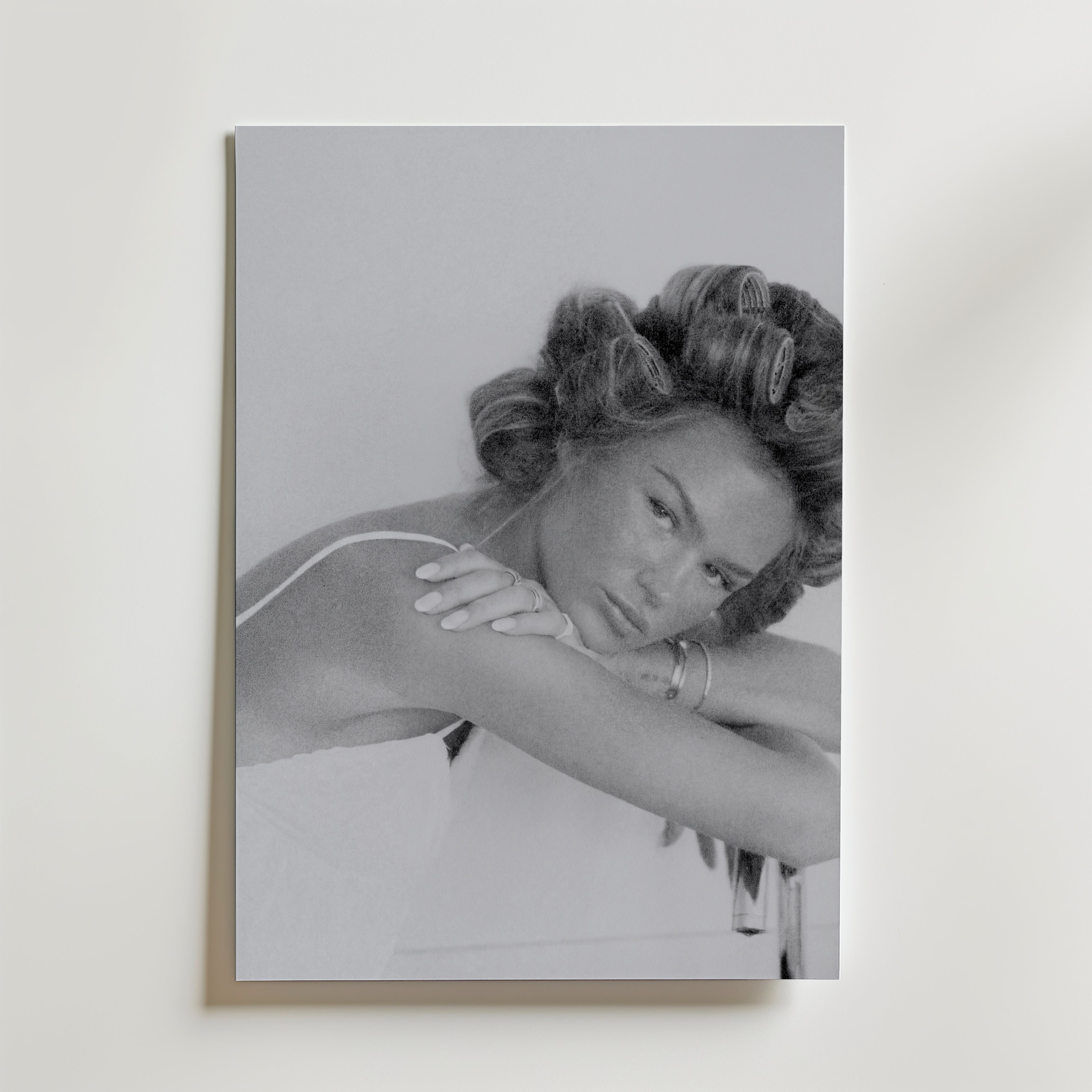 Curlers Muse Poster – canvas utan passepartout