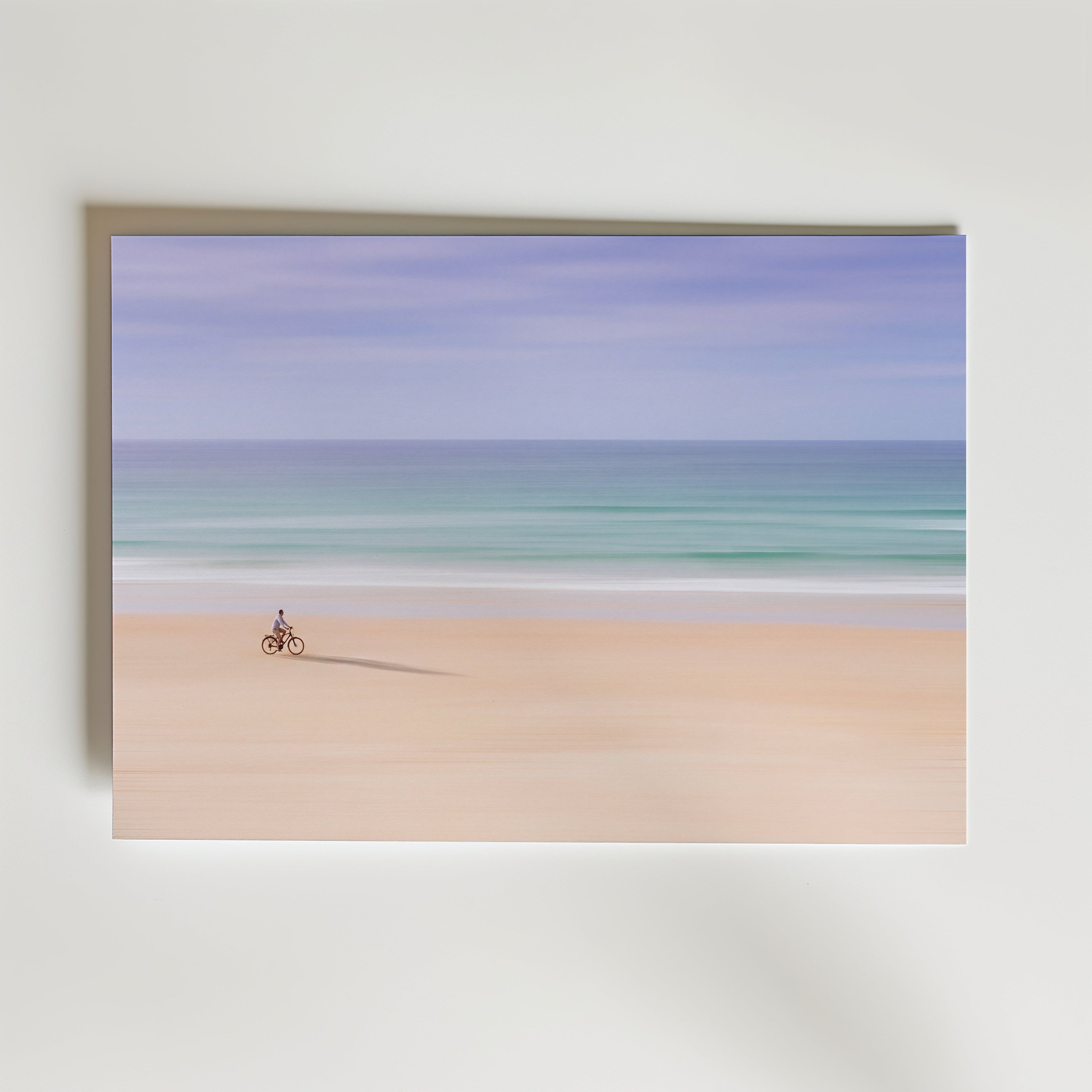 Coastal Ride Poster – canvas utan passepartout