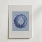 Denim Loop Poster – canvas utan passepartout