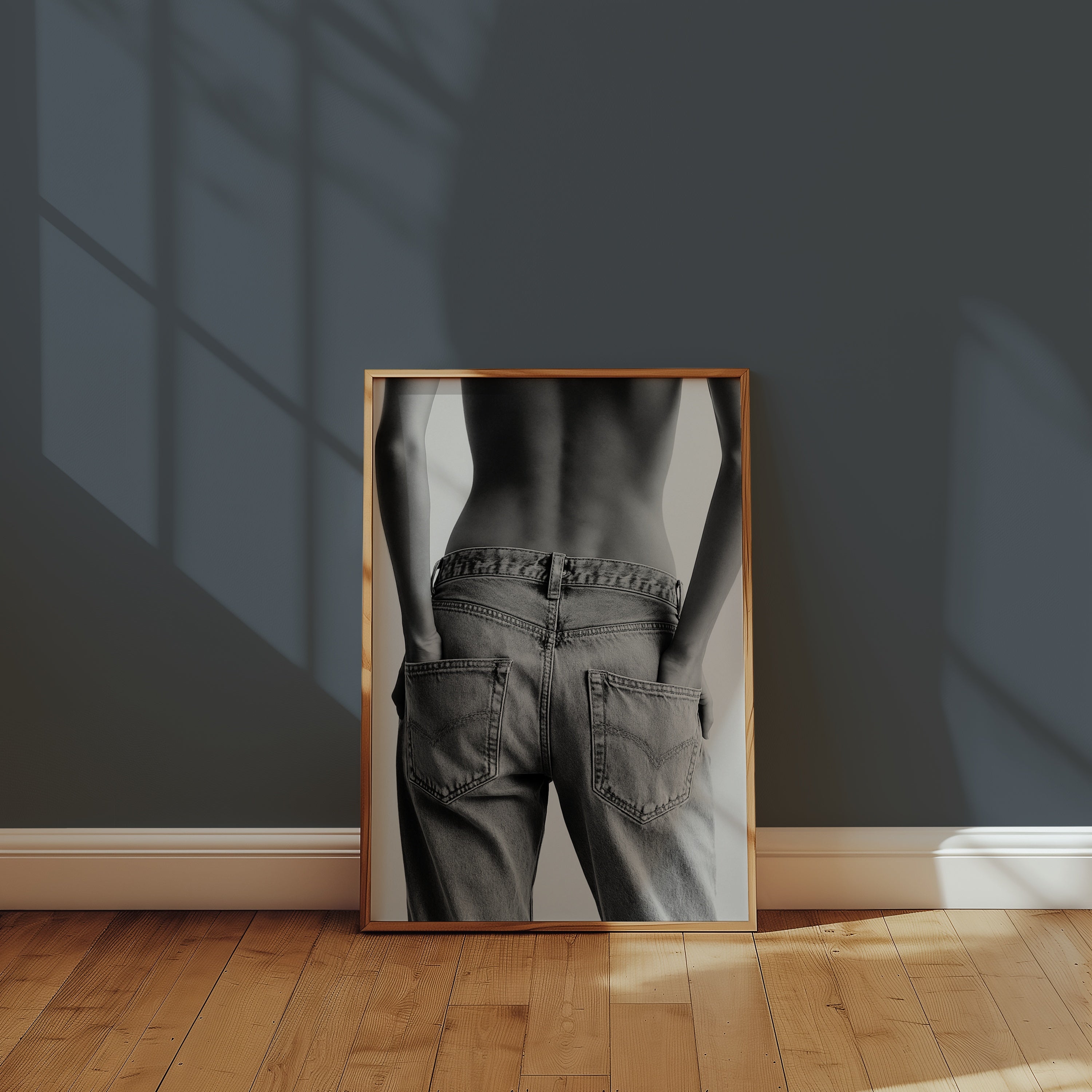 Denim Muse Poster – i rum 2