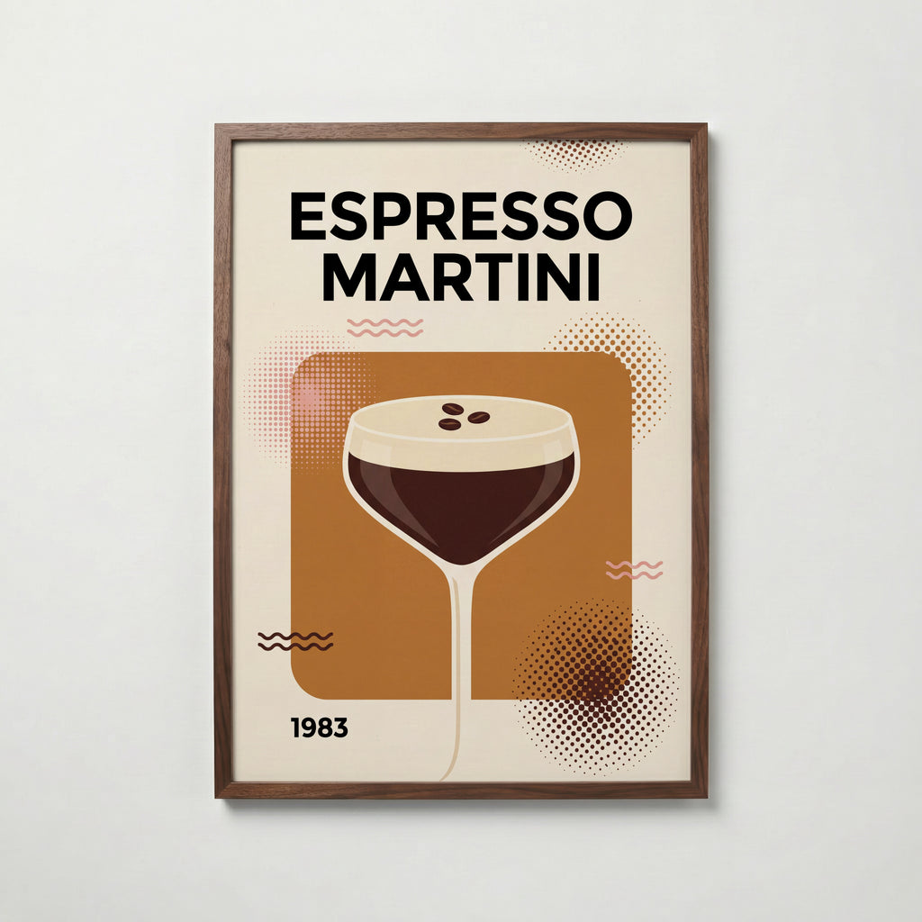 Espresso Martini Poster – valnötsram