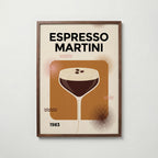 Espresso Martini Poster – valnötsram