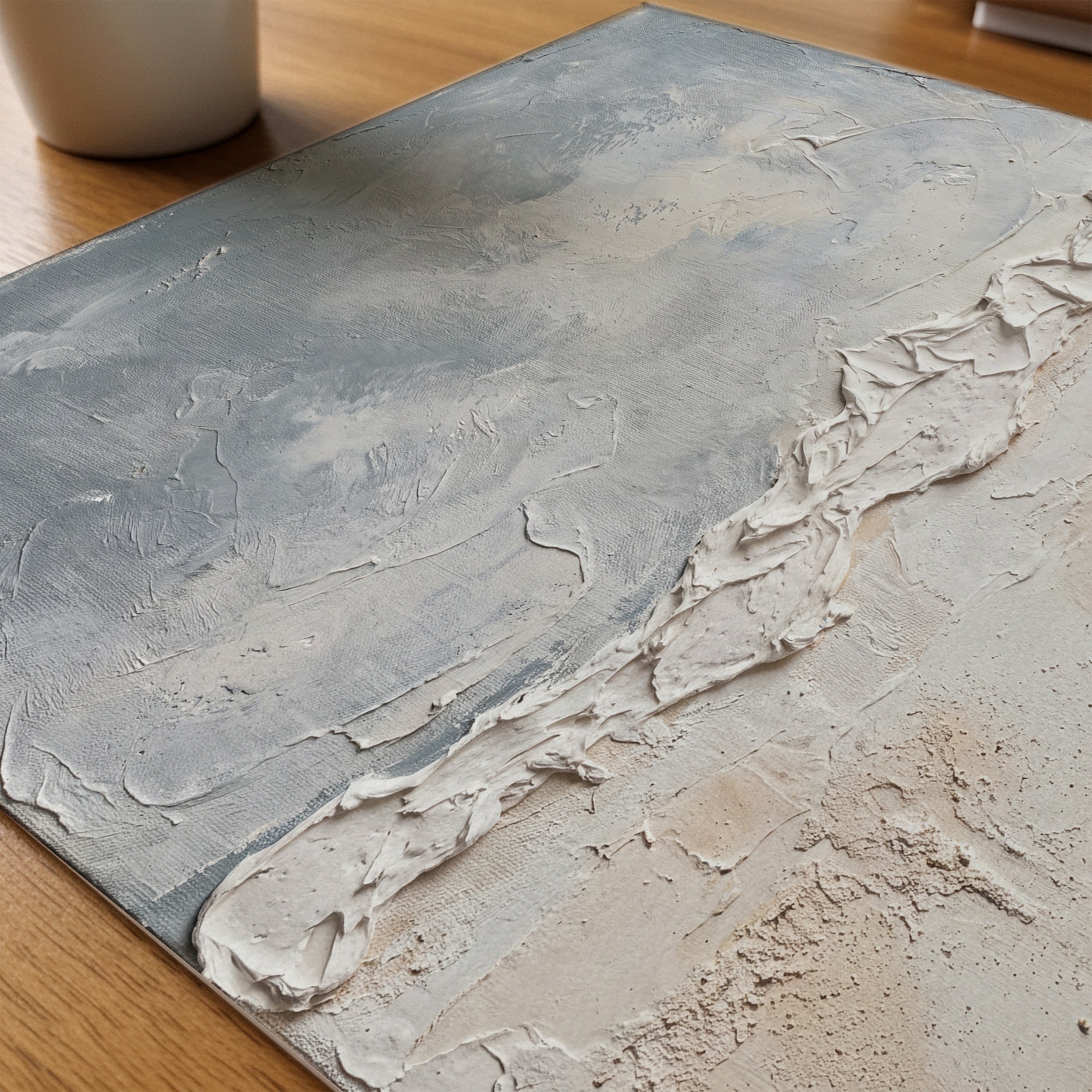 Un Ami Estuary – närbild på papper