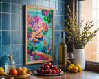 Fauvist Harbour Poster – i rum 2