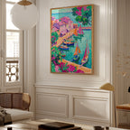 Fauvist Harbour Poster – i rum 3