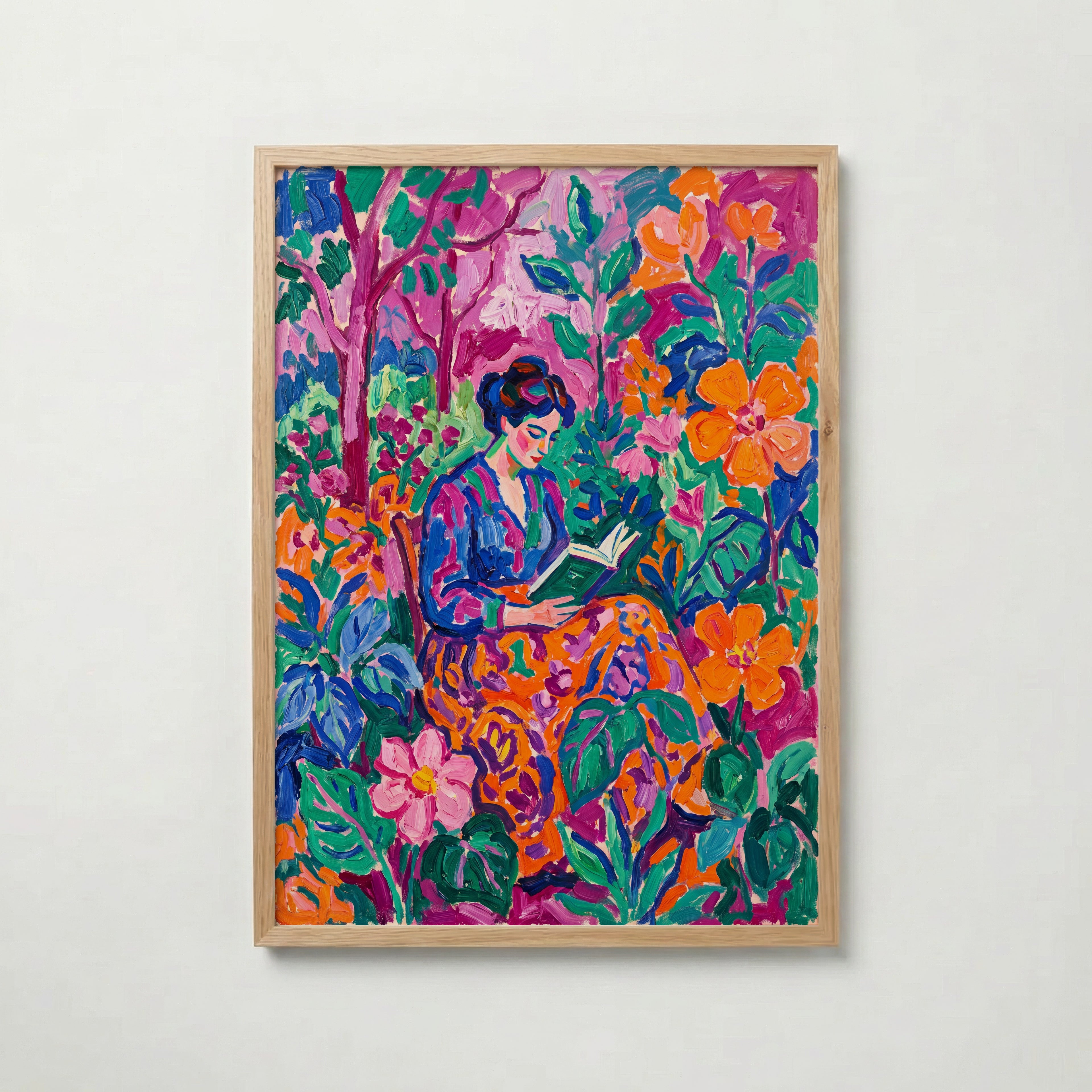 Fauvist Reader Poster – ekram