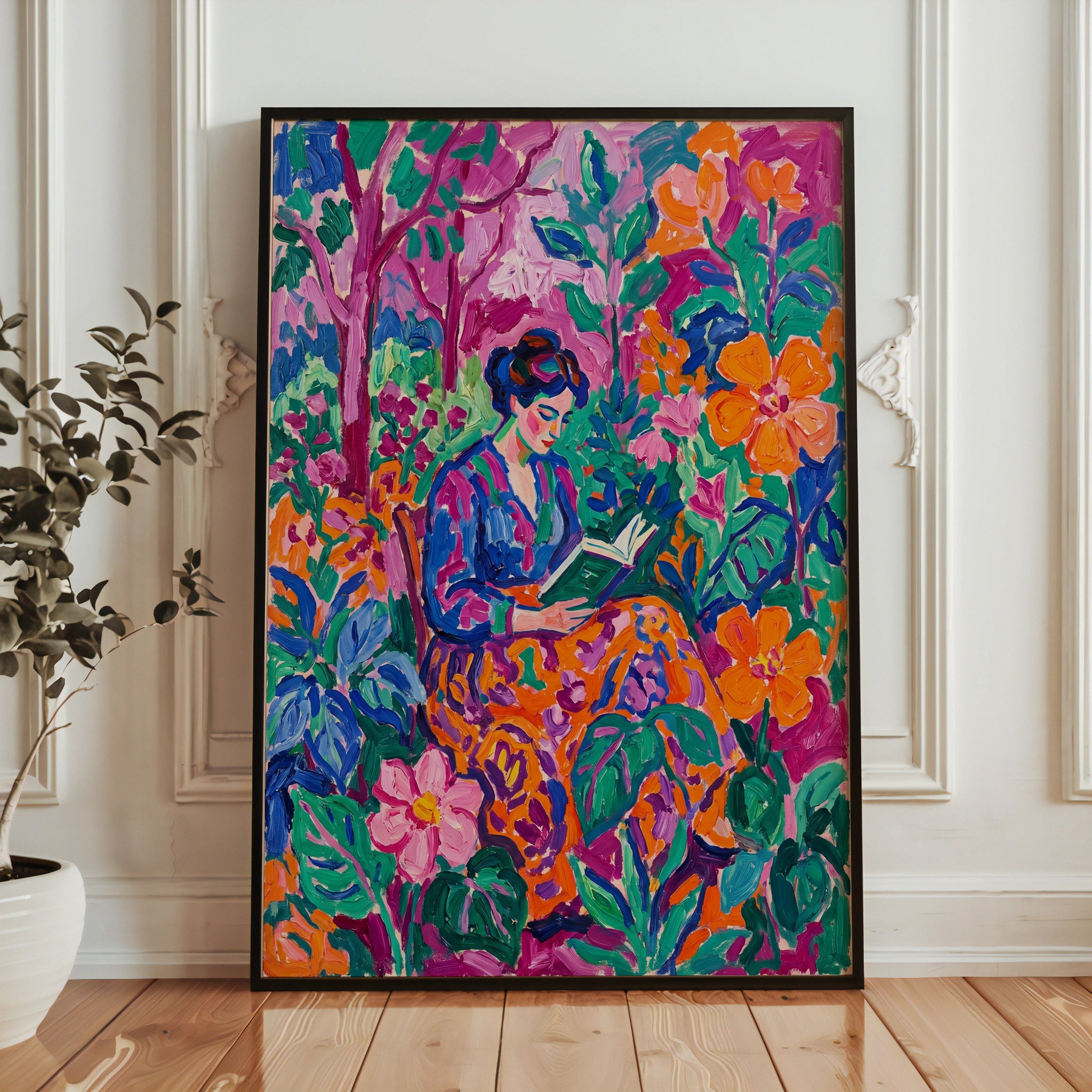 Fauvist Reader Poster – i rum 1