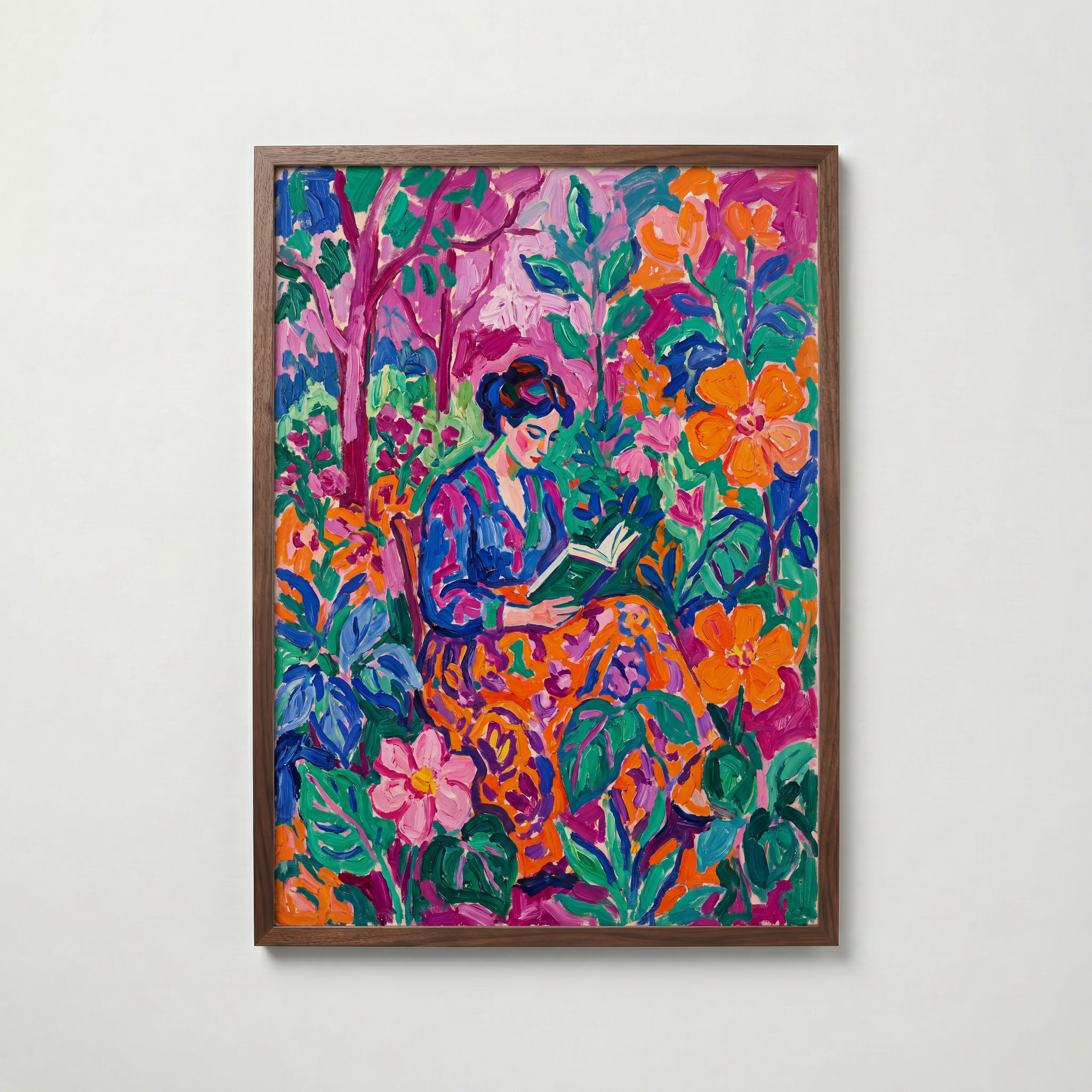 Fauvist Reader Poster – valnötsram