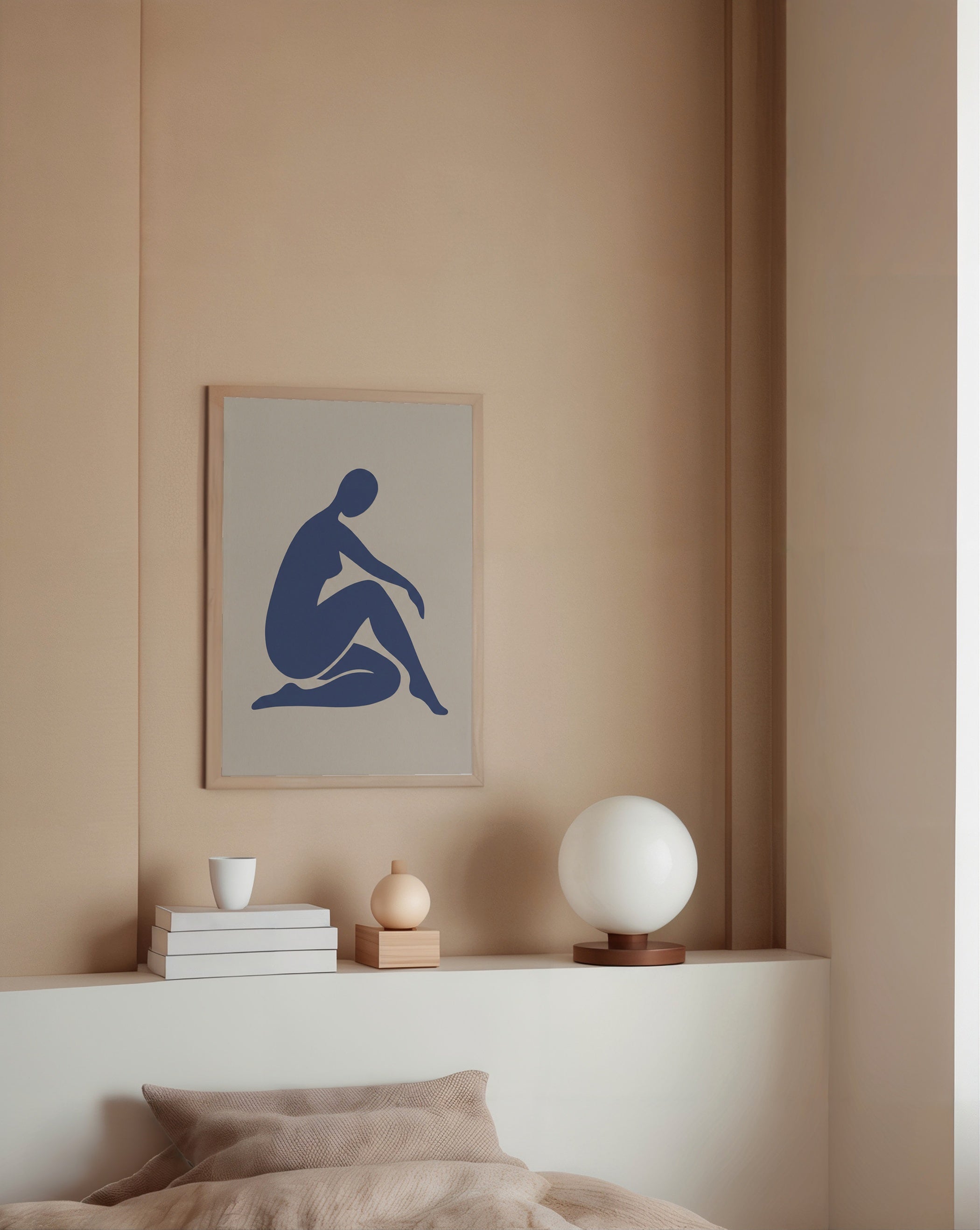 Blue Figure I Poster – i rum 5