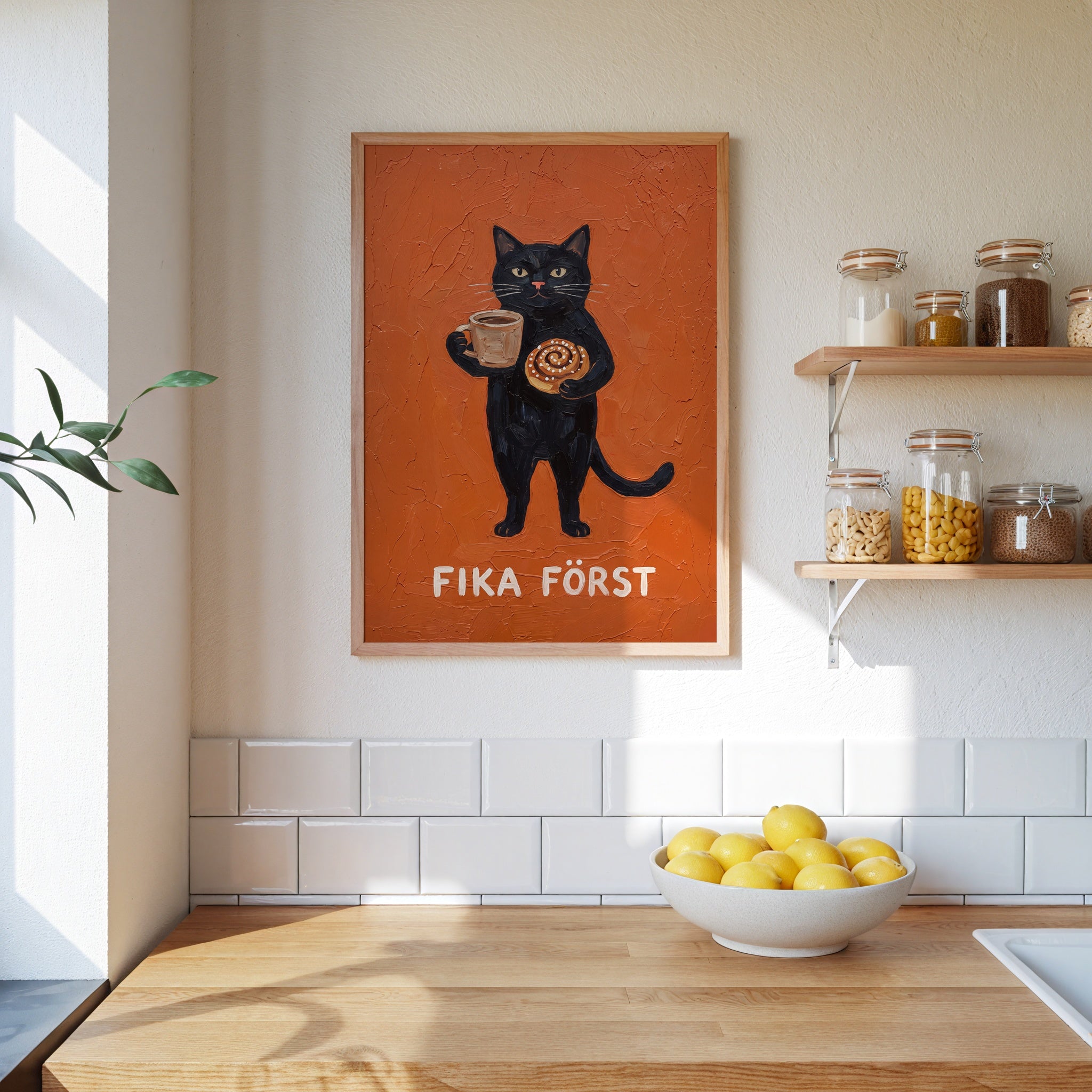 Fika Först Poster – i rum 4
