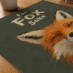 For Fox Sake Poster – närbild på papper