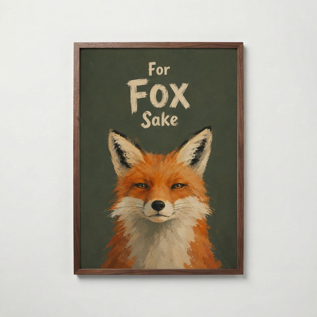 For Fox Sake Poster – valnötsram