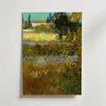 Van Gogh Garden At Arles Poster – utan passepartout