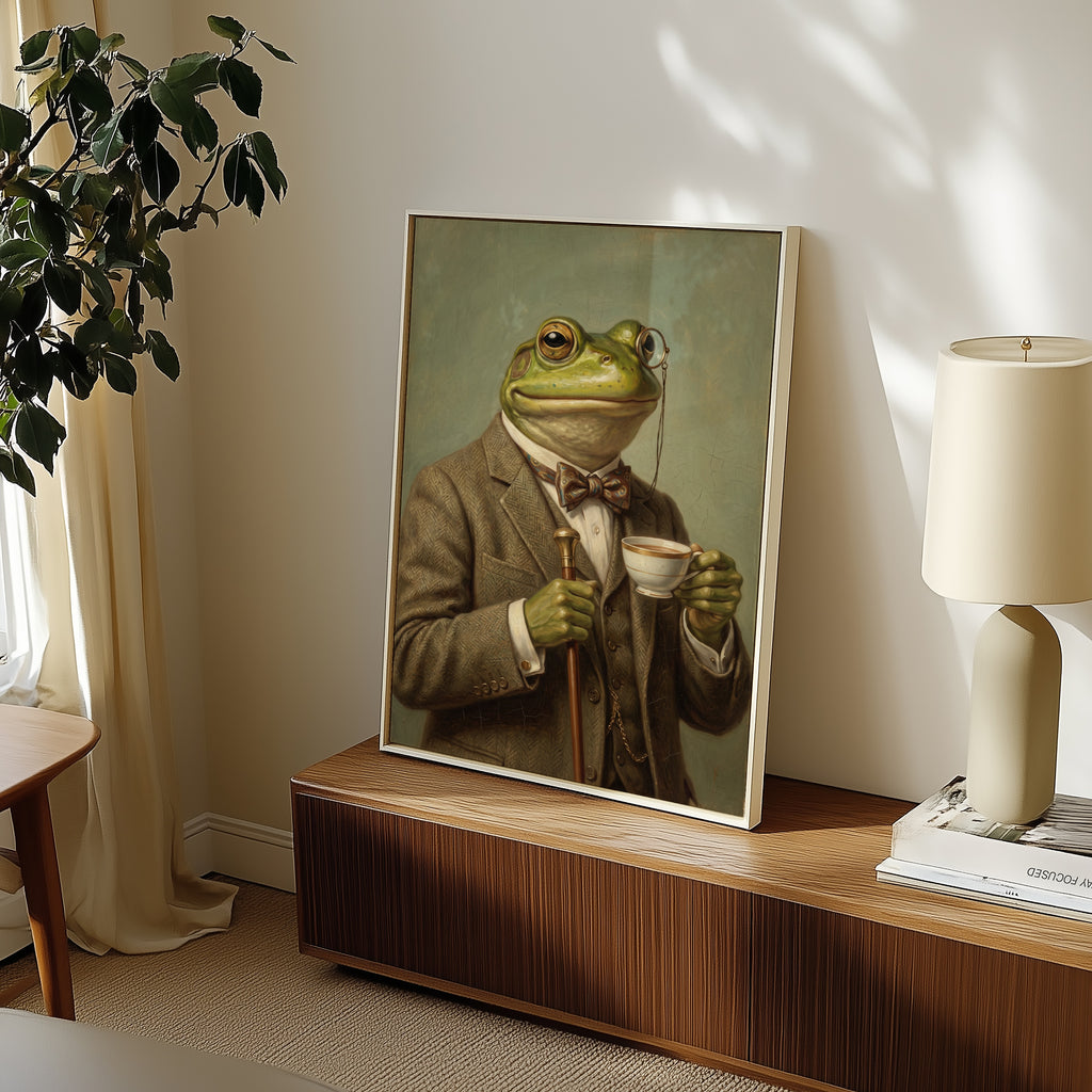 Gentleman Frog Poster – i rum 5