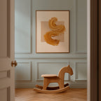 Gilded Curve Poster – i rum 2