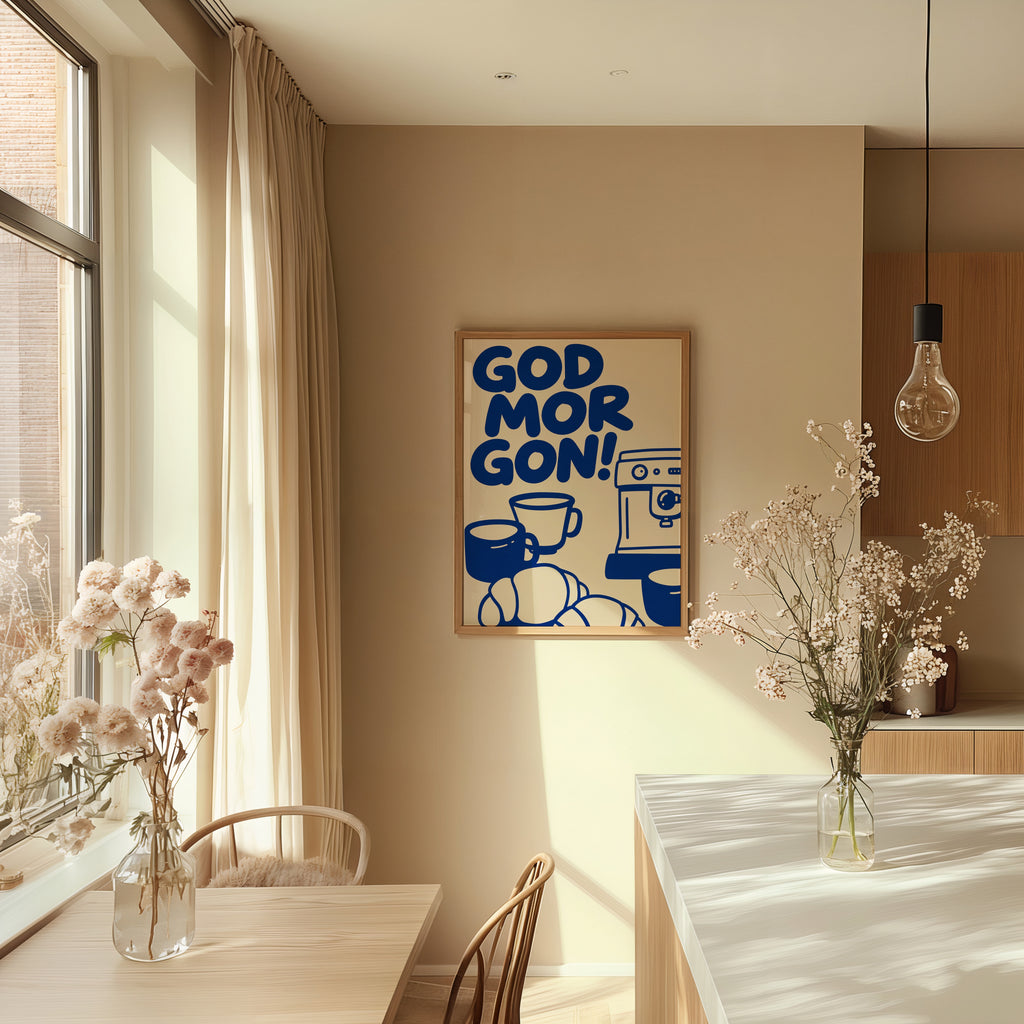 God Morgon Poster – i rum 1