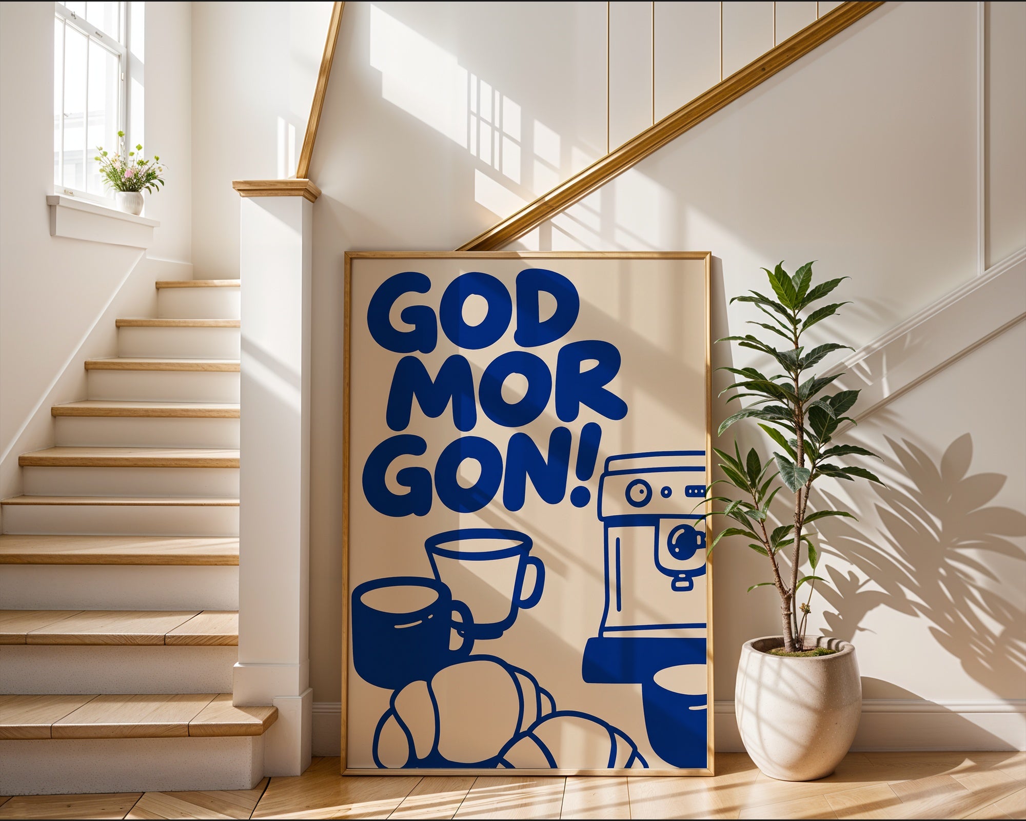 God Morgon Poster – i rum 3