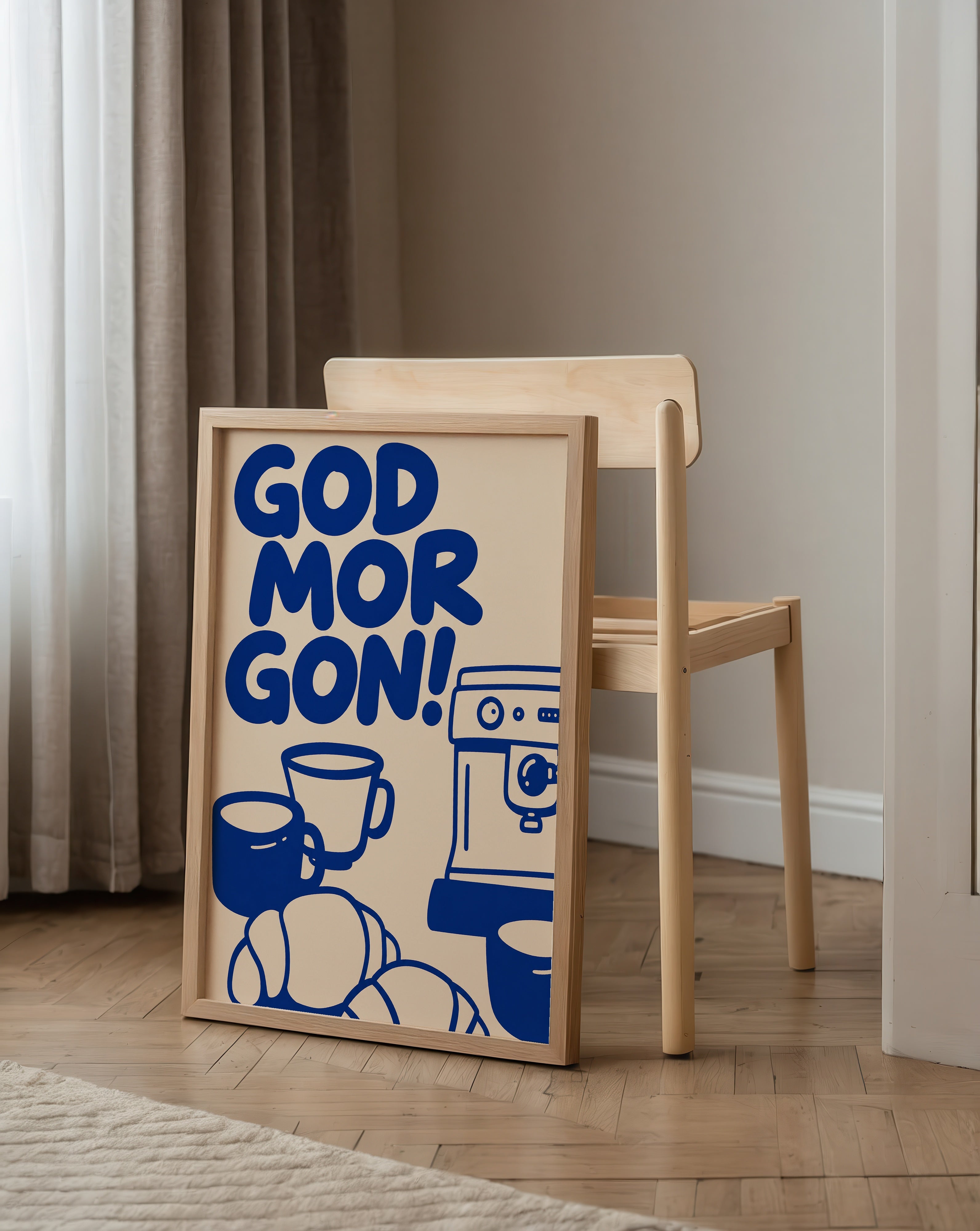 God Morgon Poster – i rum 4