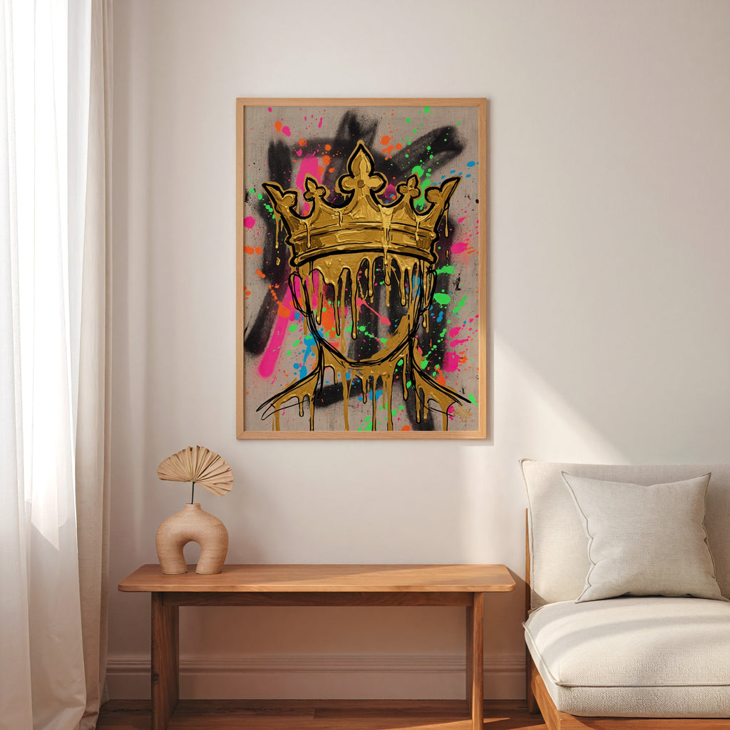 Golden Crown Poster – i rum 3