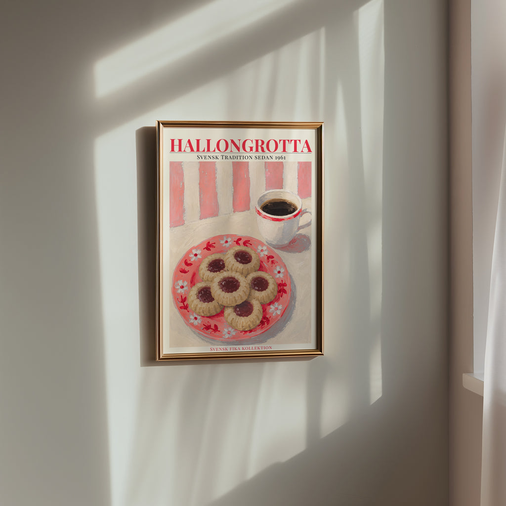 Hallongrotta Poster – i rum 2