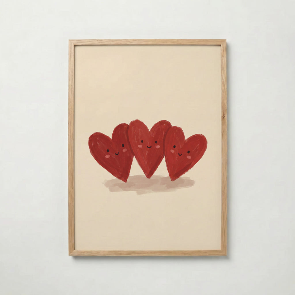 Heart Friends Poster – ekram