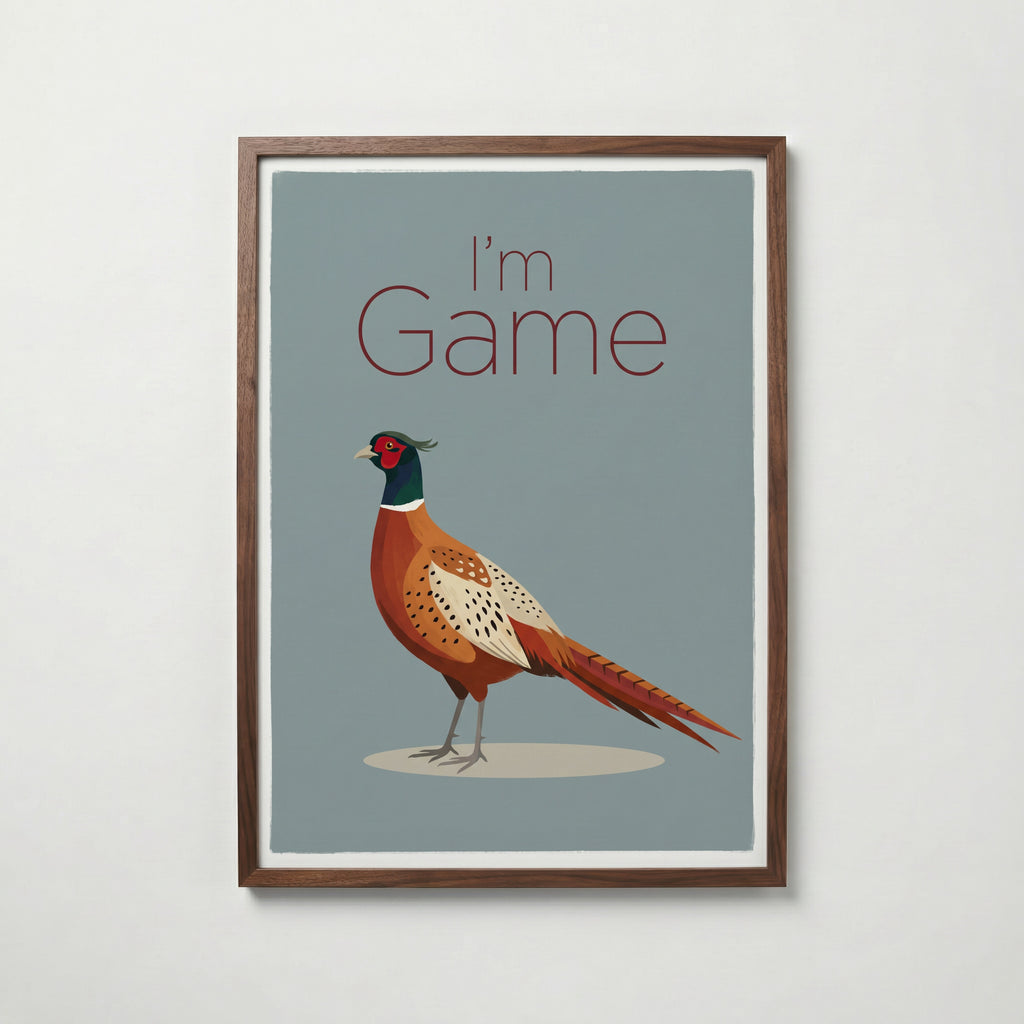 I'm Game Poster – valnötsram