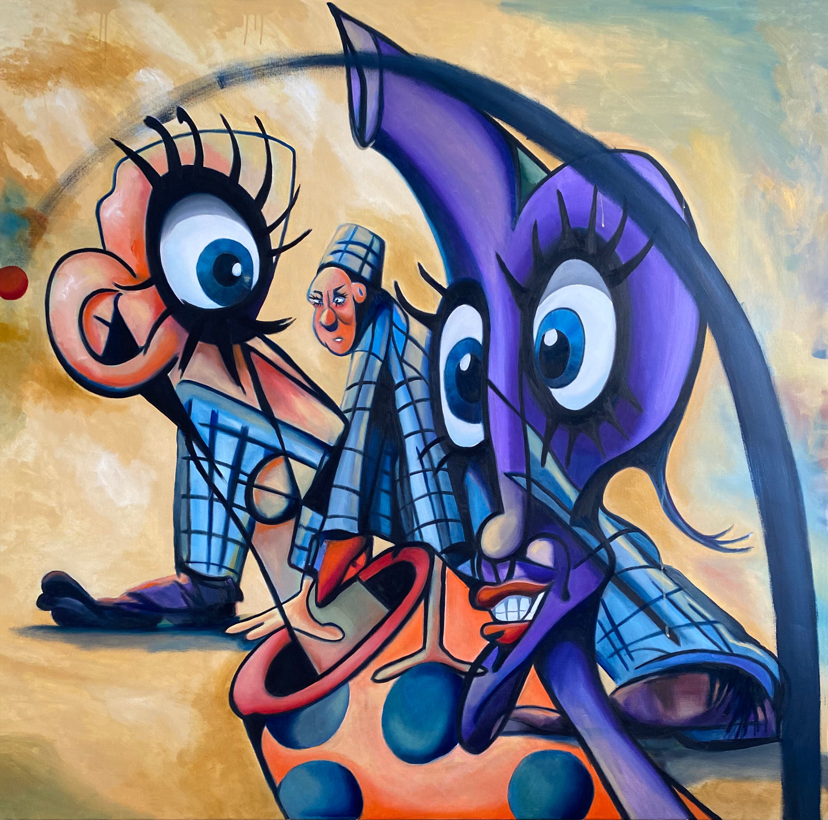 Eyes on the ball – originalverk av Tony Nilsson