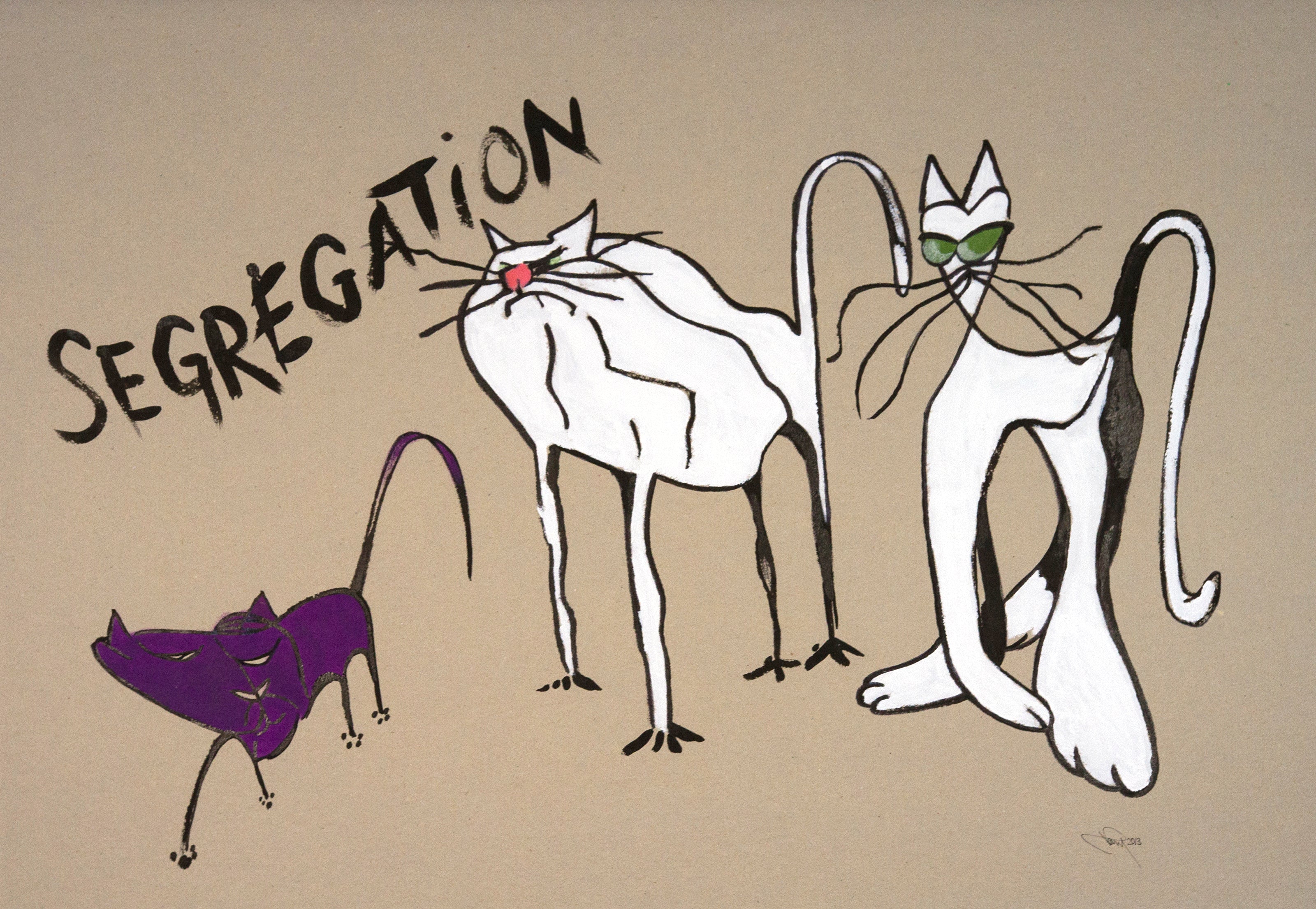 Segregation – originalverk av Tony Nilsson
