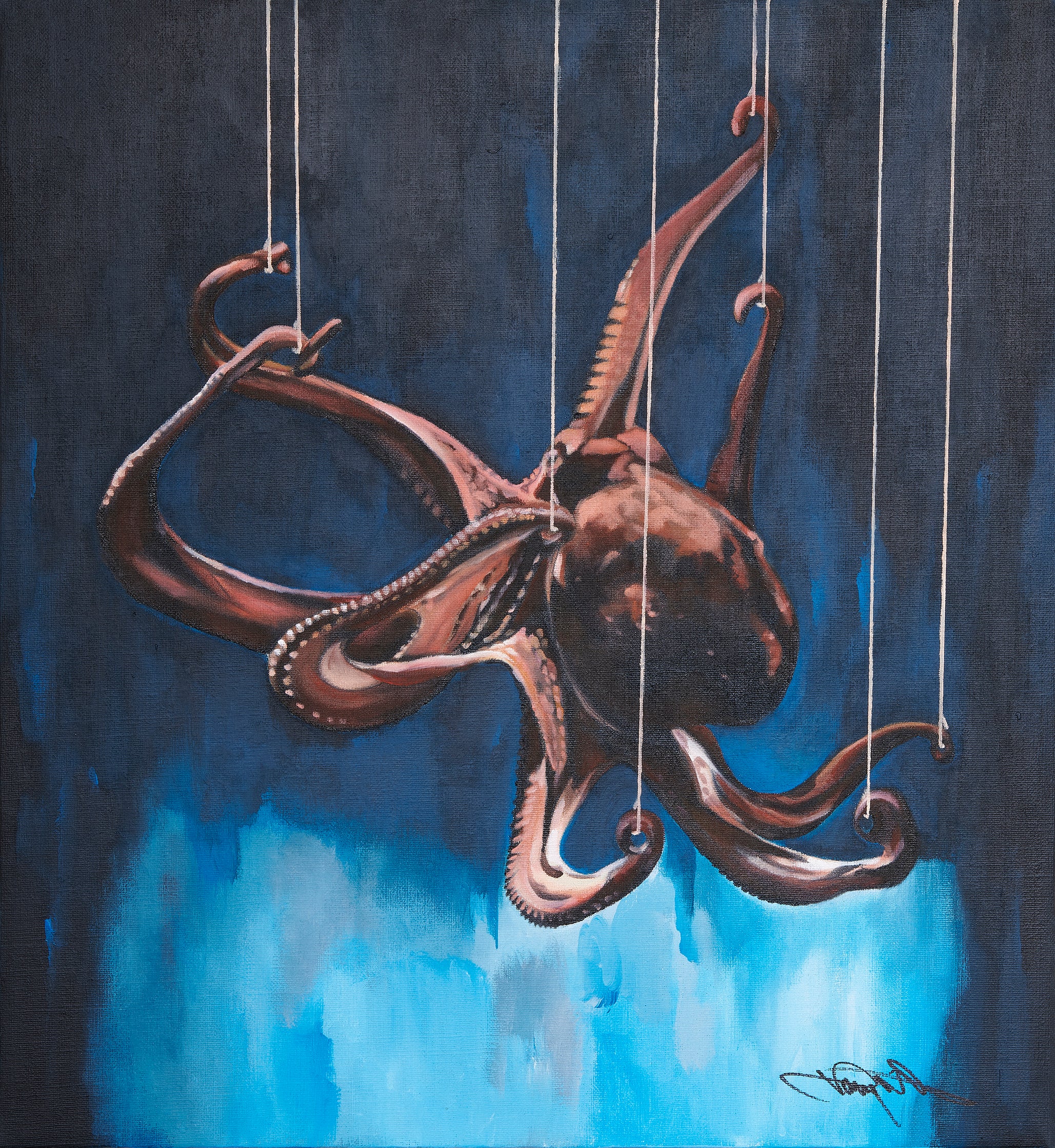 Pussy on a string – originalverk av Tony Nilsson