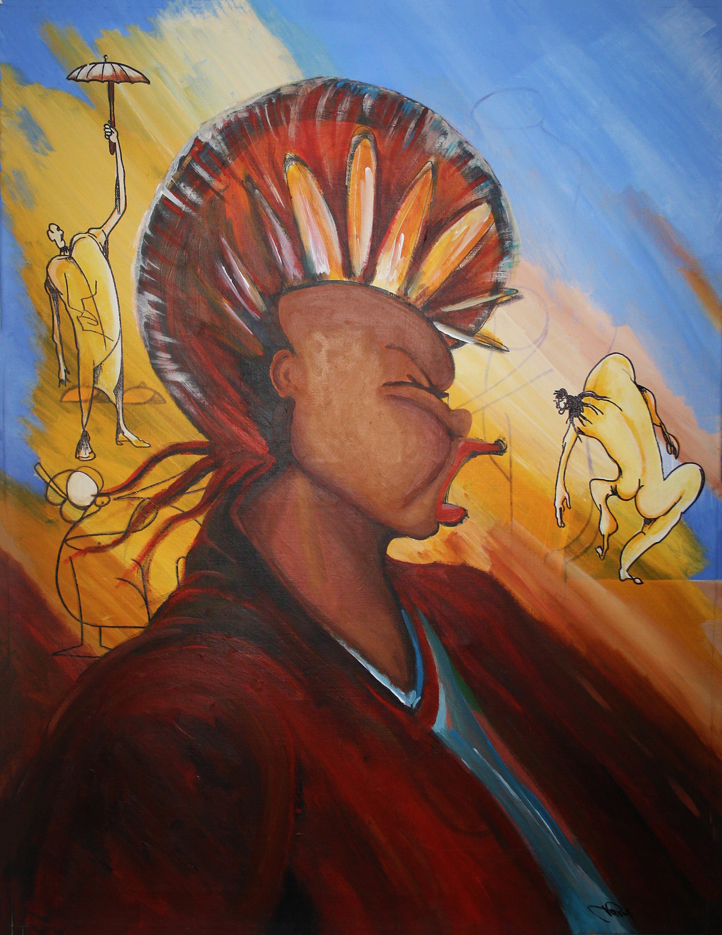 A Tribe called Anguish – originalverk av Tony Nilsson