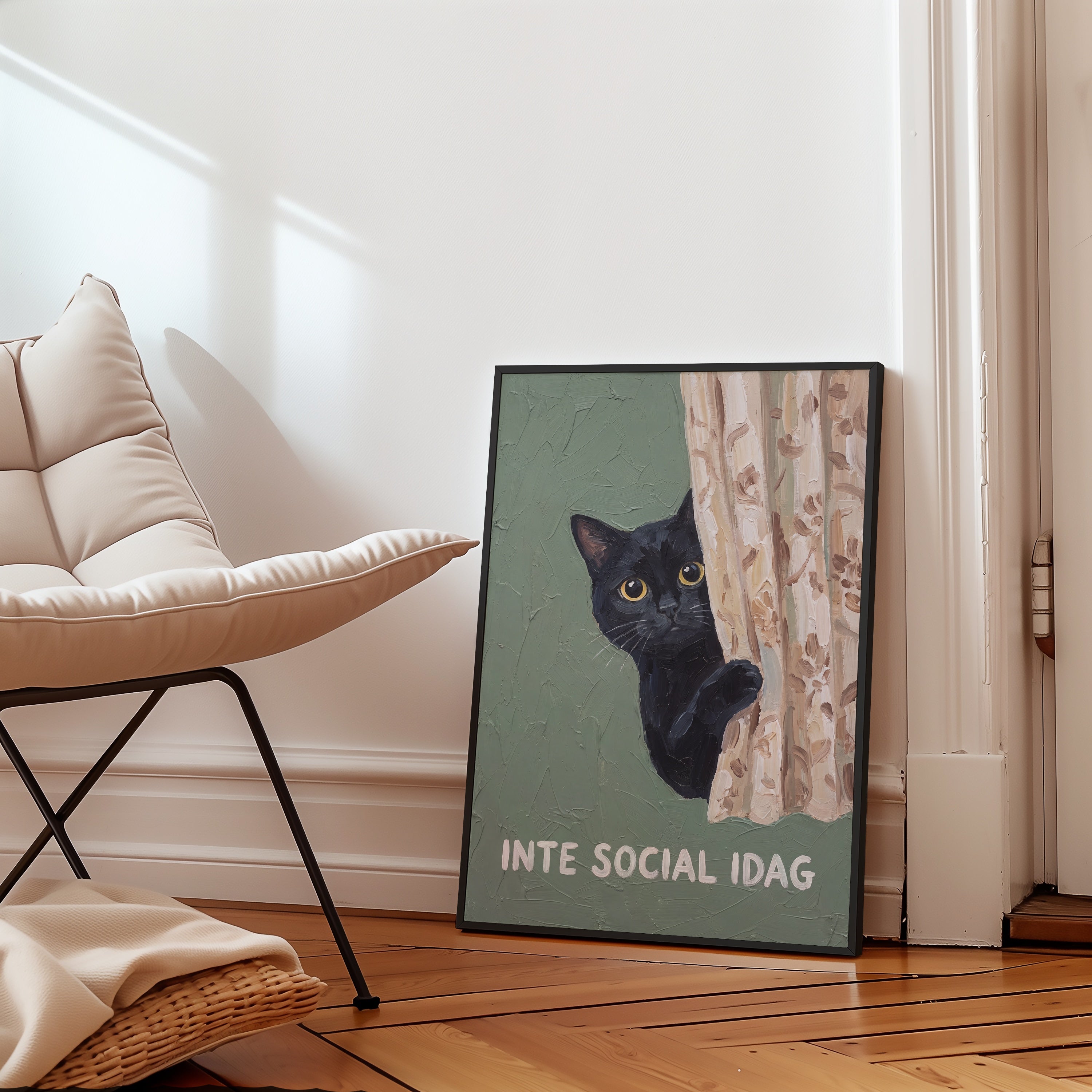 Inte Social Idag Poster – i rum 3
