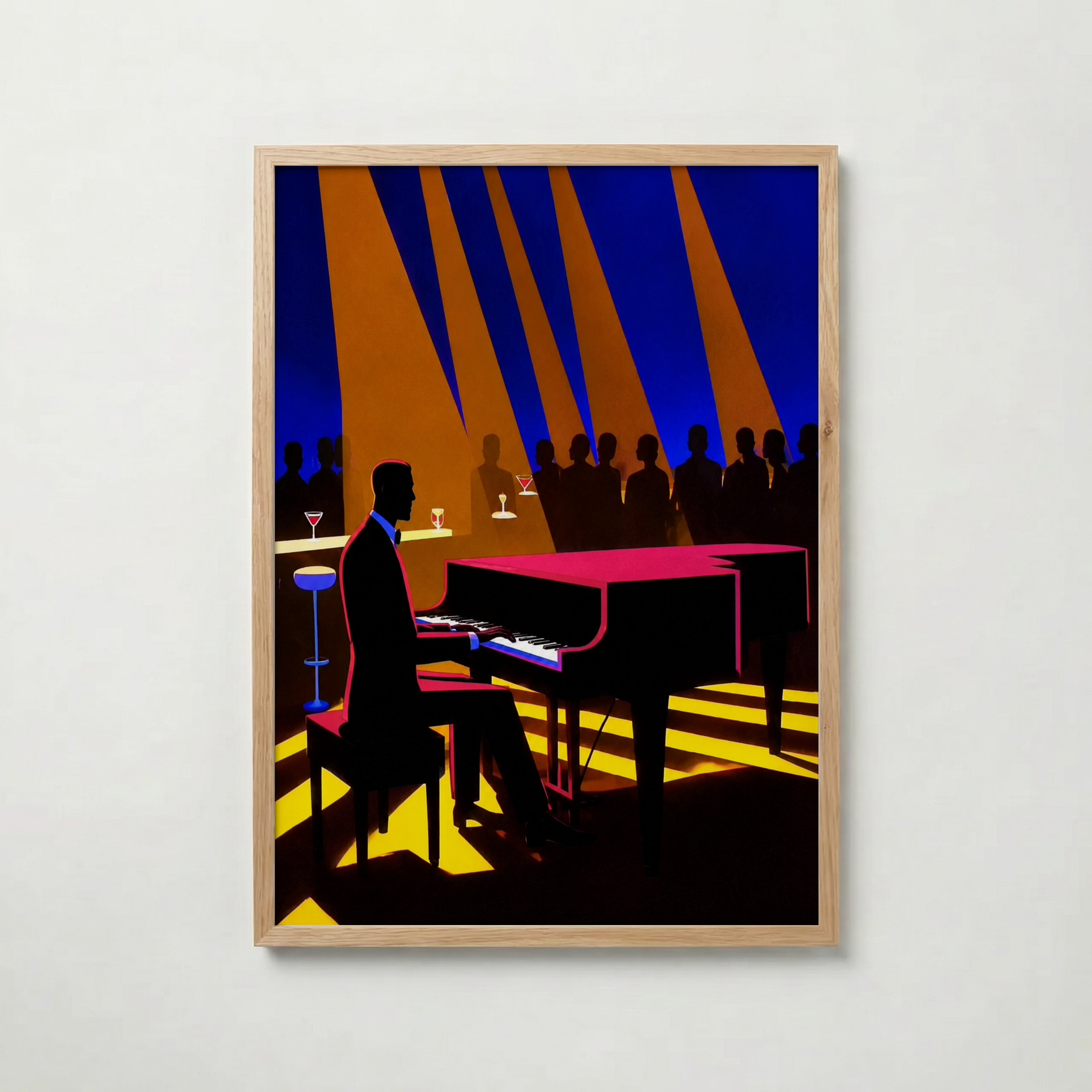 Calm and Collective Jazz Poster – ekram