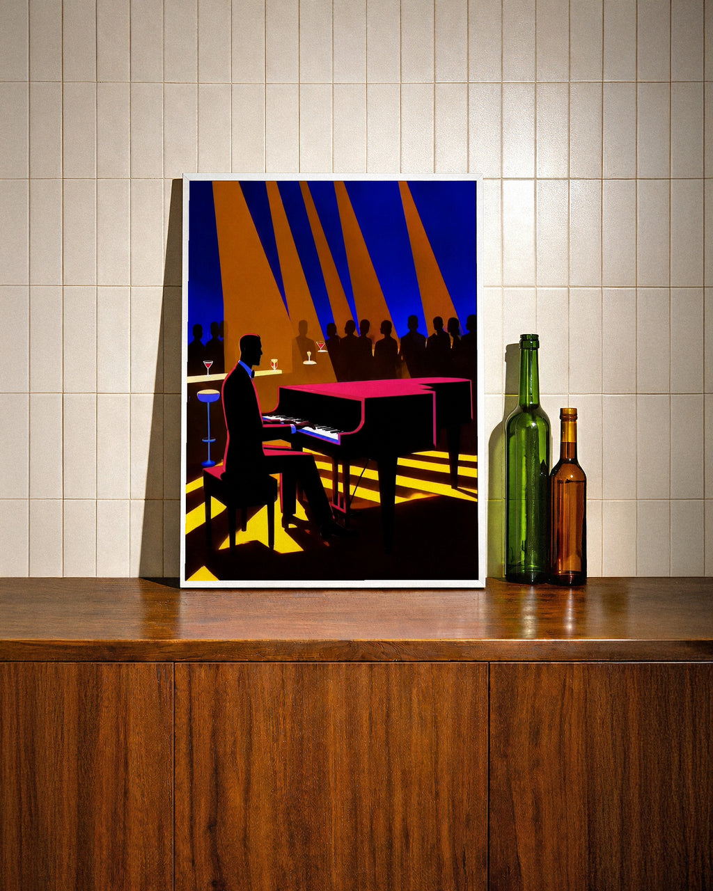 Calm and Collective Jazz Poster – i rum 3