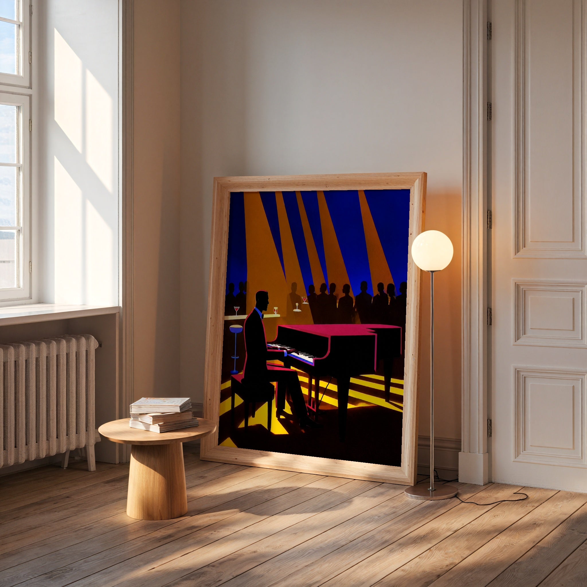Calm and Collective Jazz Poster – i rum 4