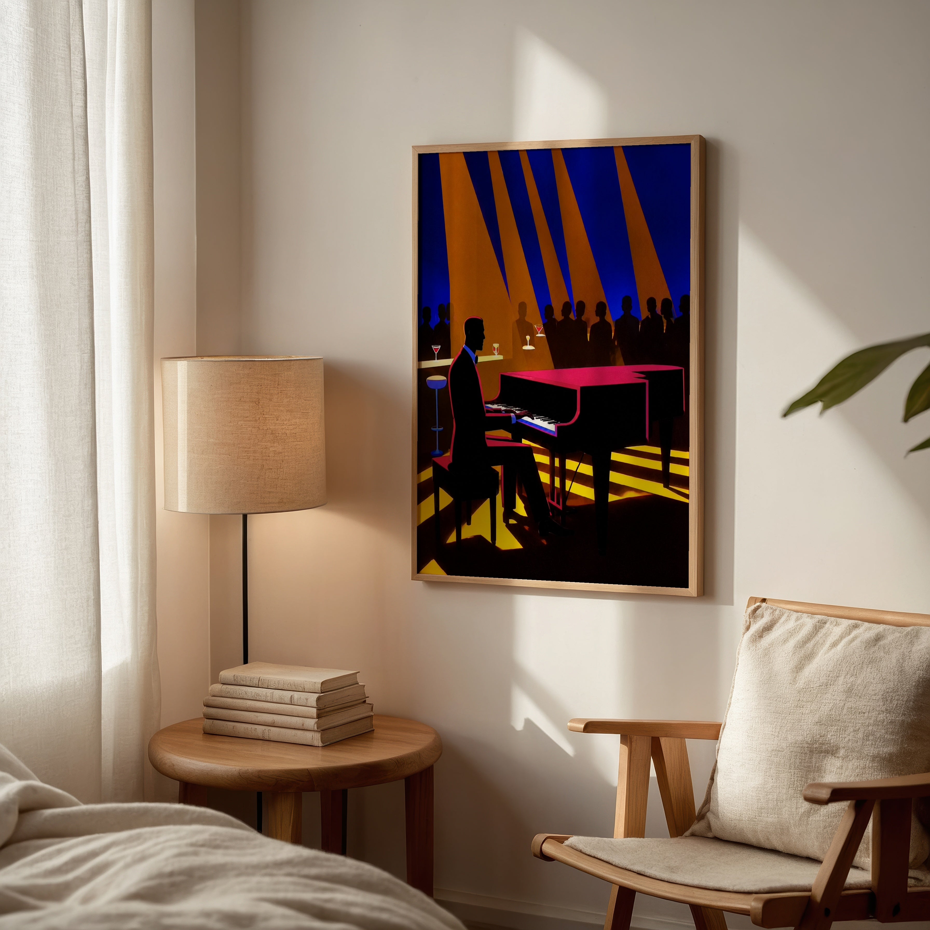 Calm and Collective Jazz Poster – i rum 5