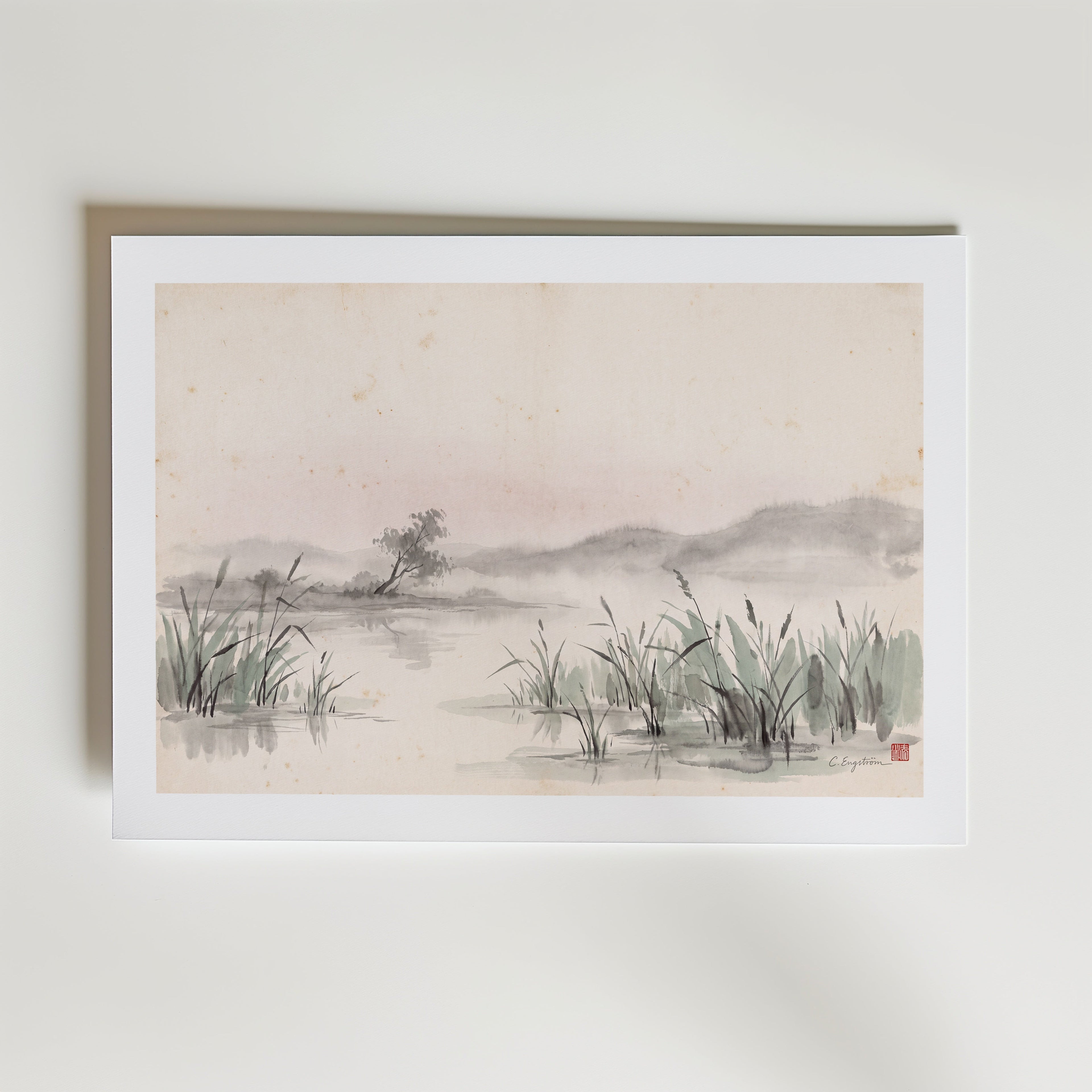 Lakeside By Caroline Engström – med passepartout