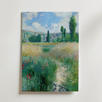 Claude Monet Lane In The Poppy Fields Poster – utan passepartout