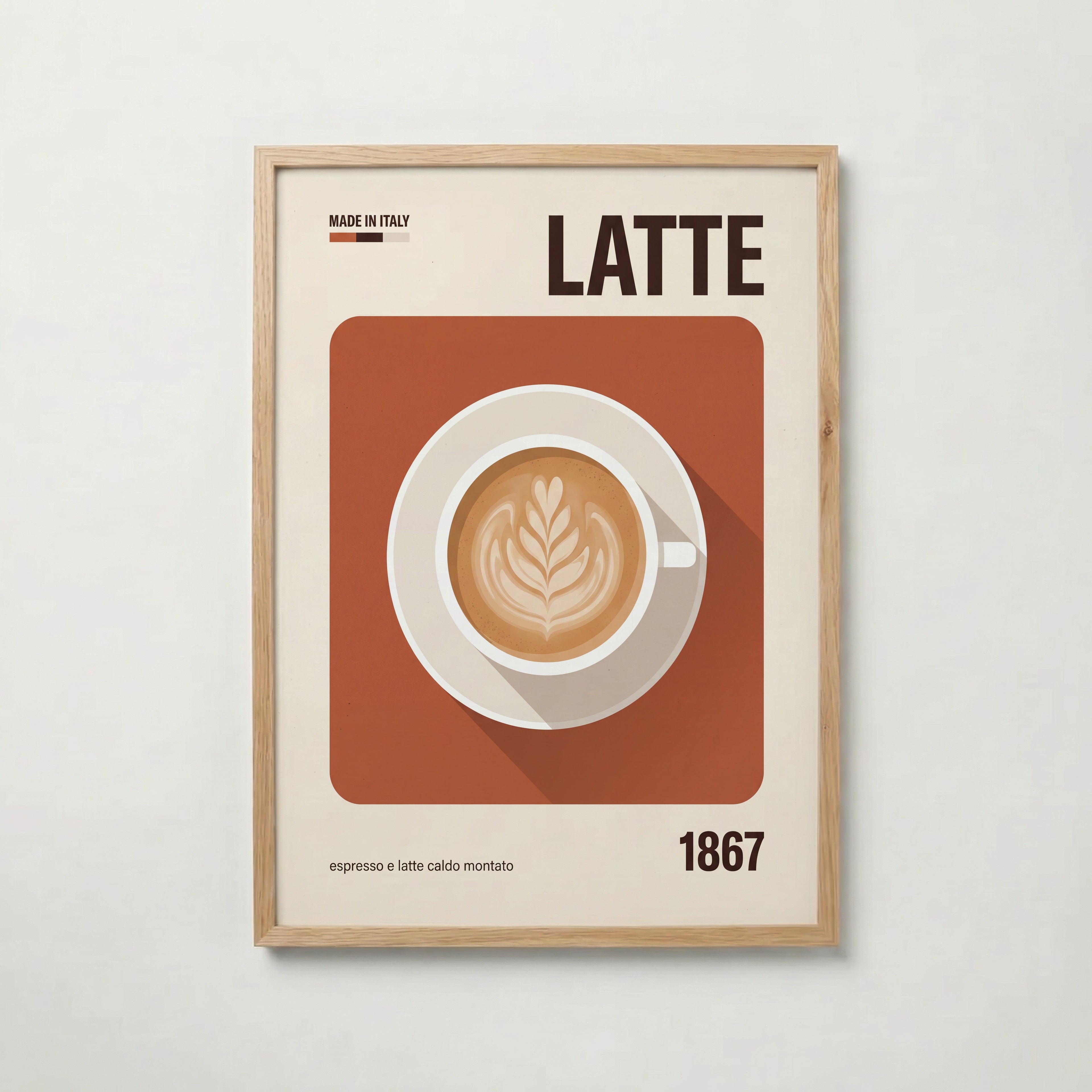 Caffè Latte Poster – ekram
