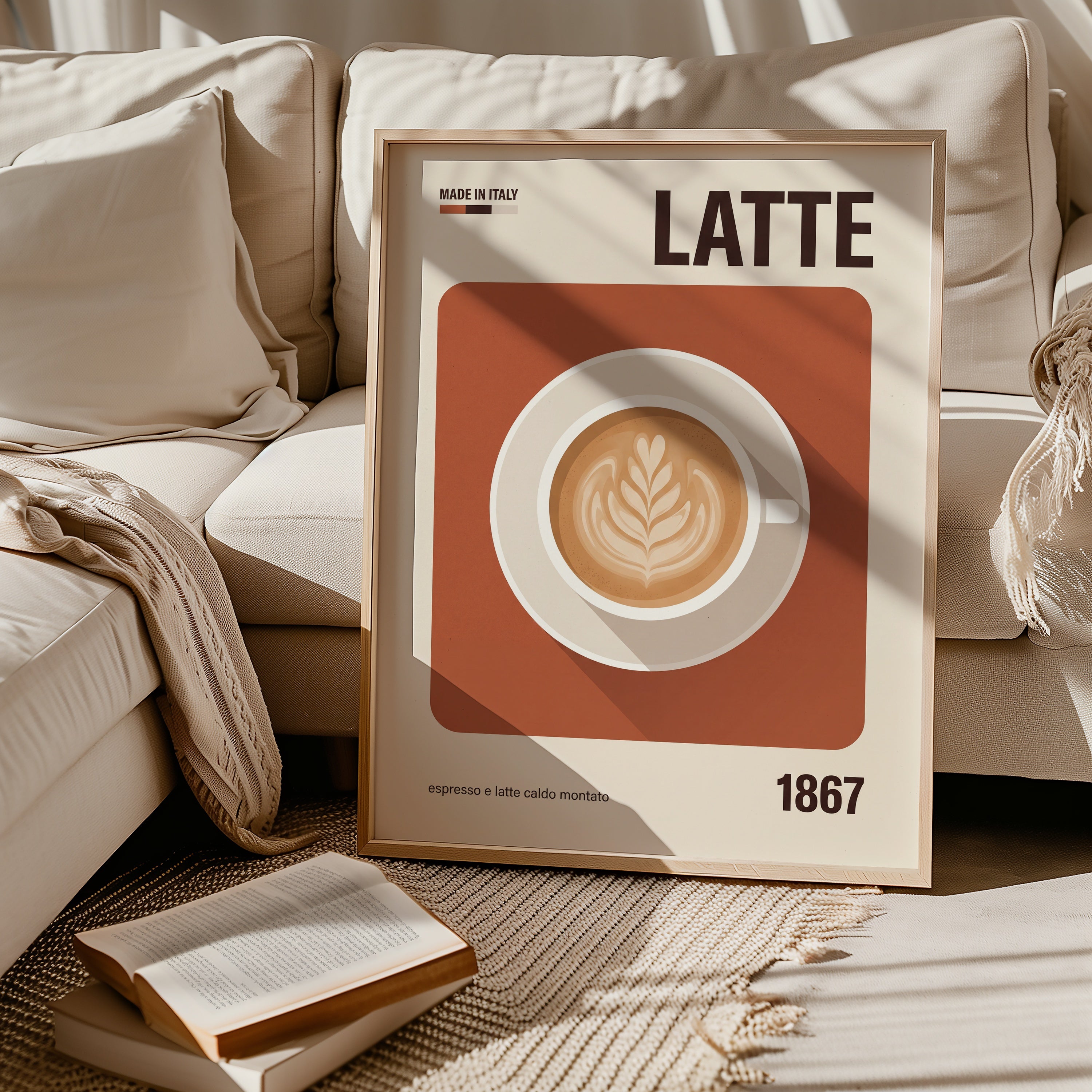 Caffè Latte Poster – i rum 5
