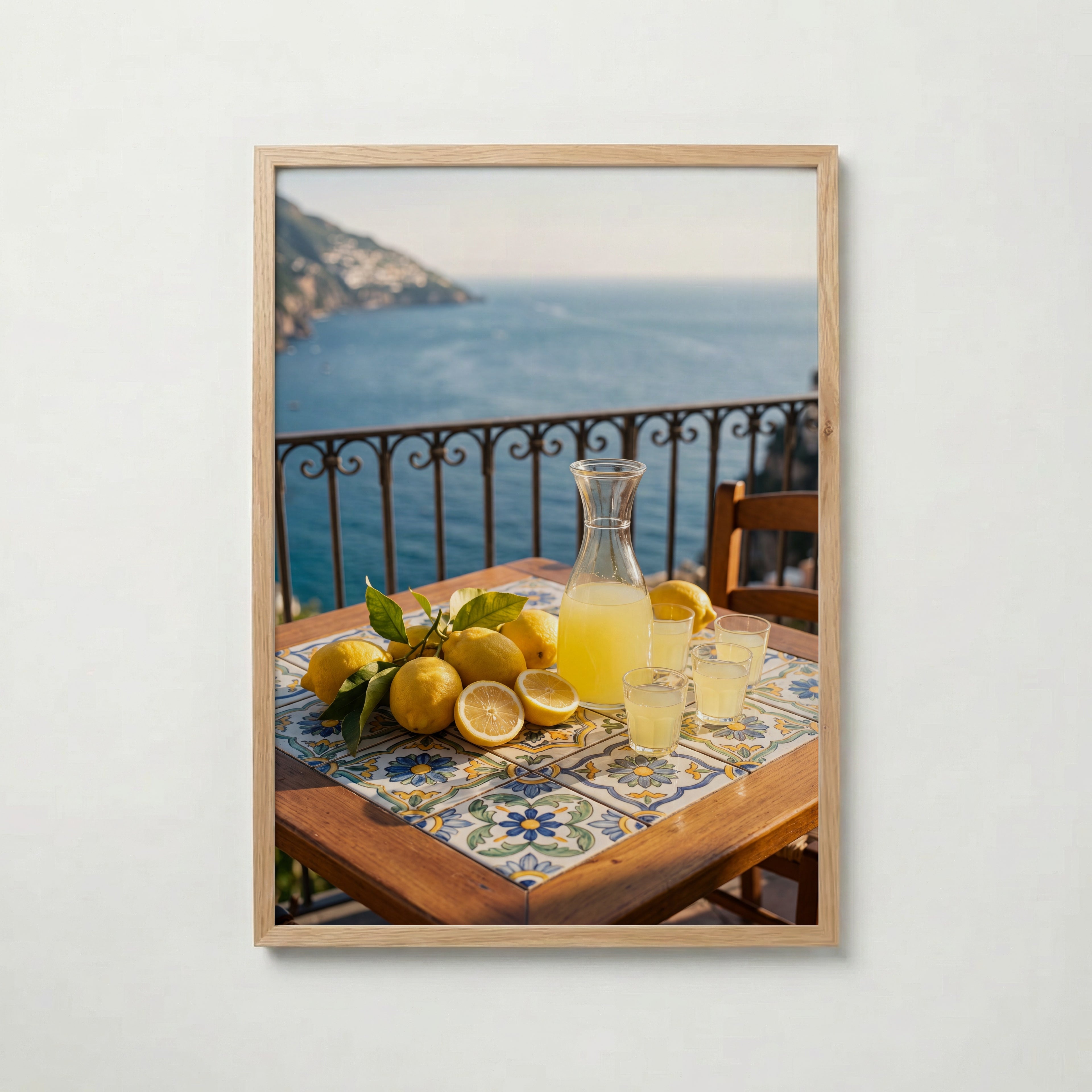 Limoncello på Terrassen Poster – ekram
