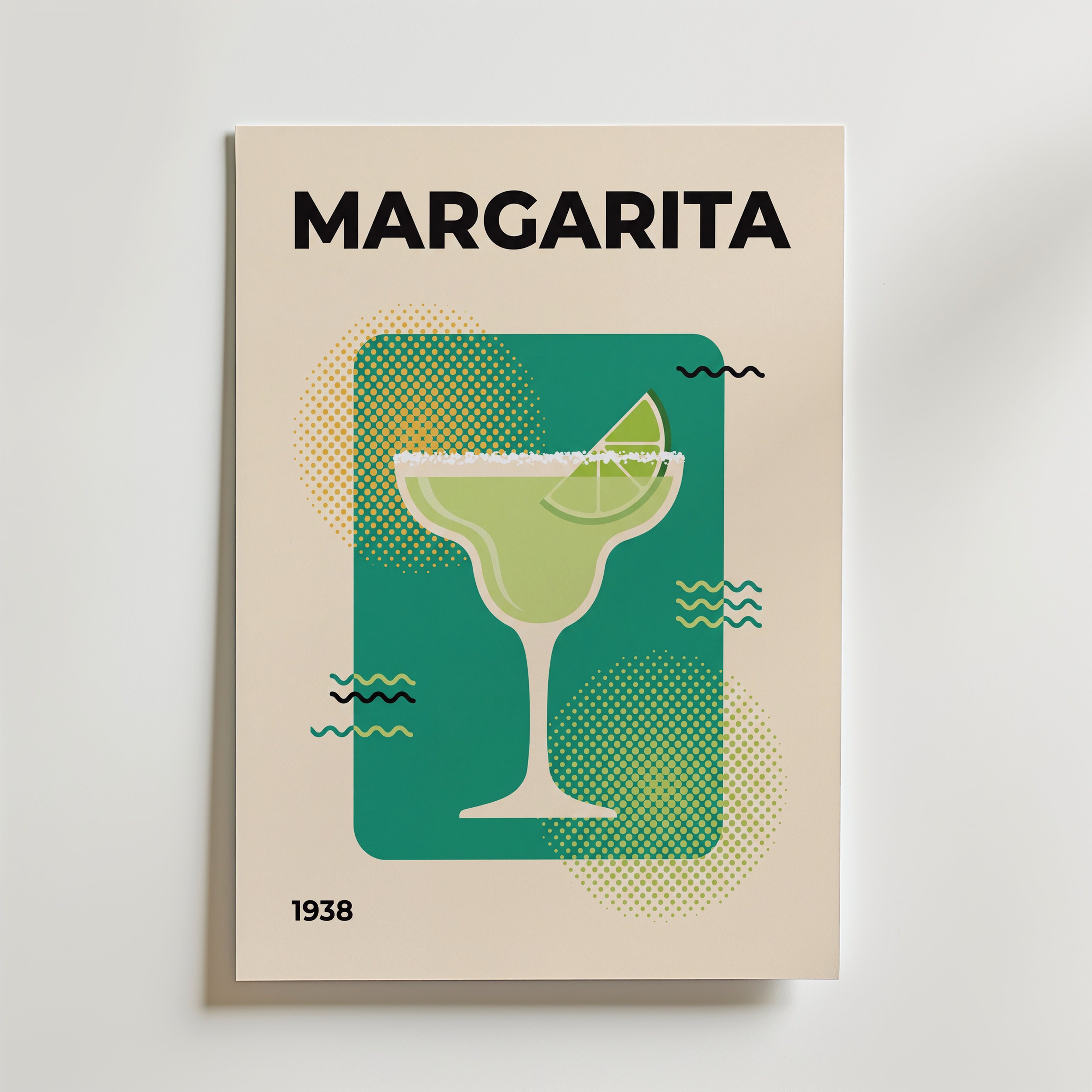 Margarita Poster – canvas utan passepartout