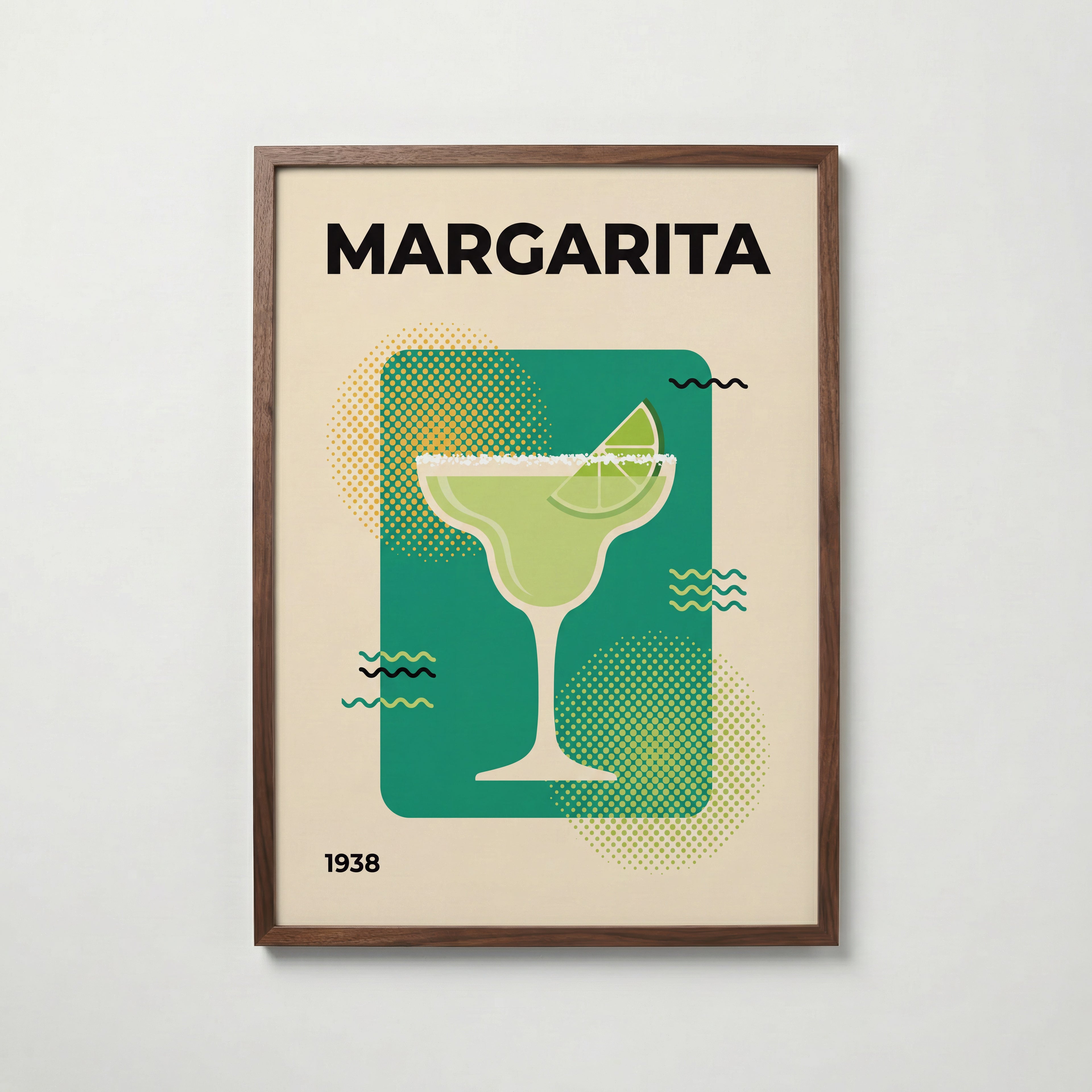 Margarita Poster – valnötsram